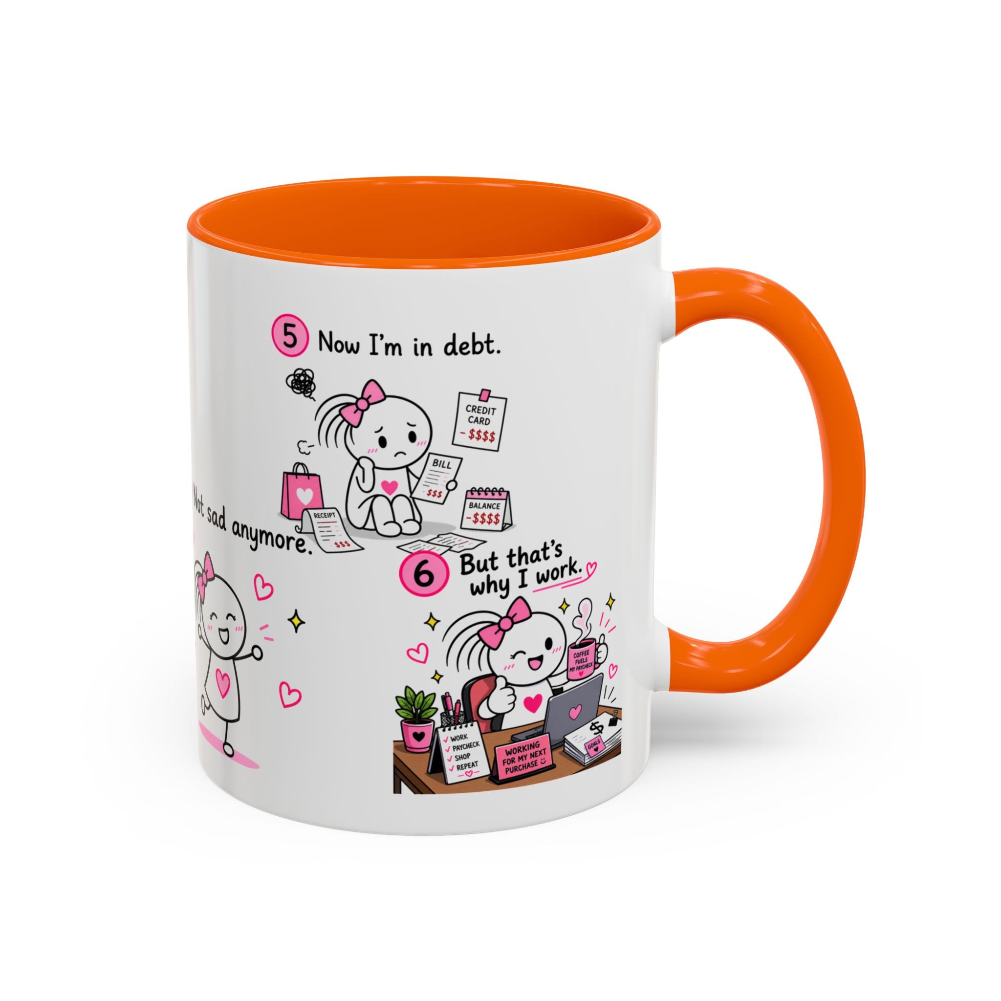 Retail Therapy Mug Funny Shopping Mug Online Shopping Gift Self Care Coffee Cup