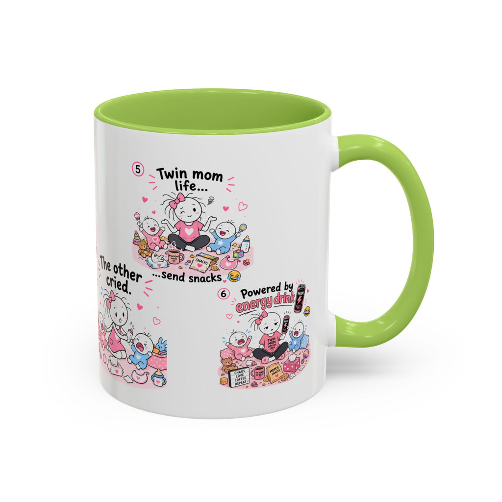 Twin Mom Life Mug Funny Twin Mom Gift Twin Mom Coffee Cup Mother of Twins Mug