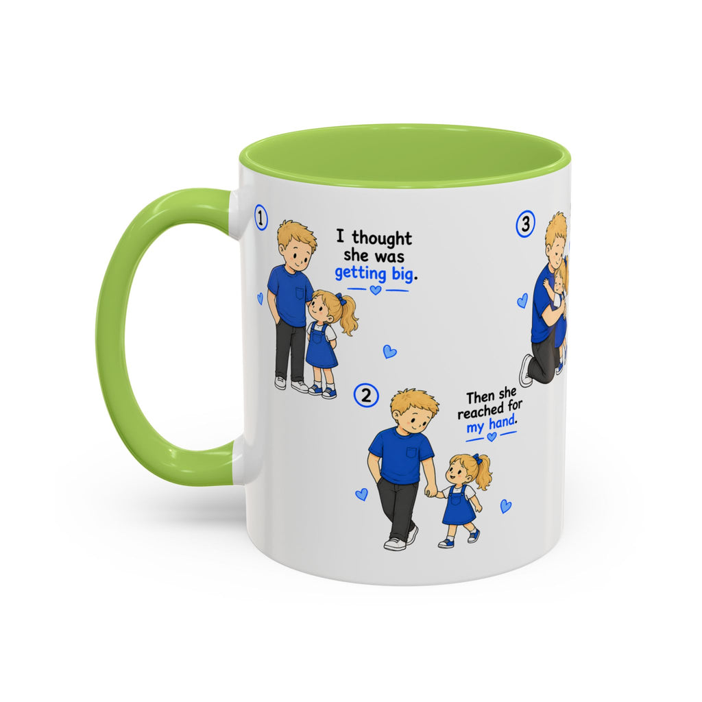 She Will Always Be My Little Girl Mug Girl Dad Gift Father Daughter Coffee Mug Dad Daughter Comic Story Mug Fathers Day Gift