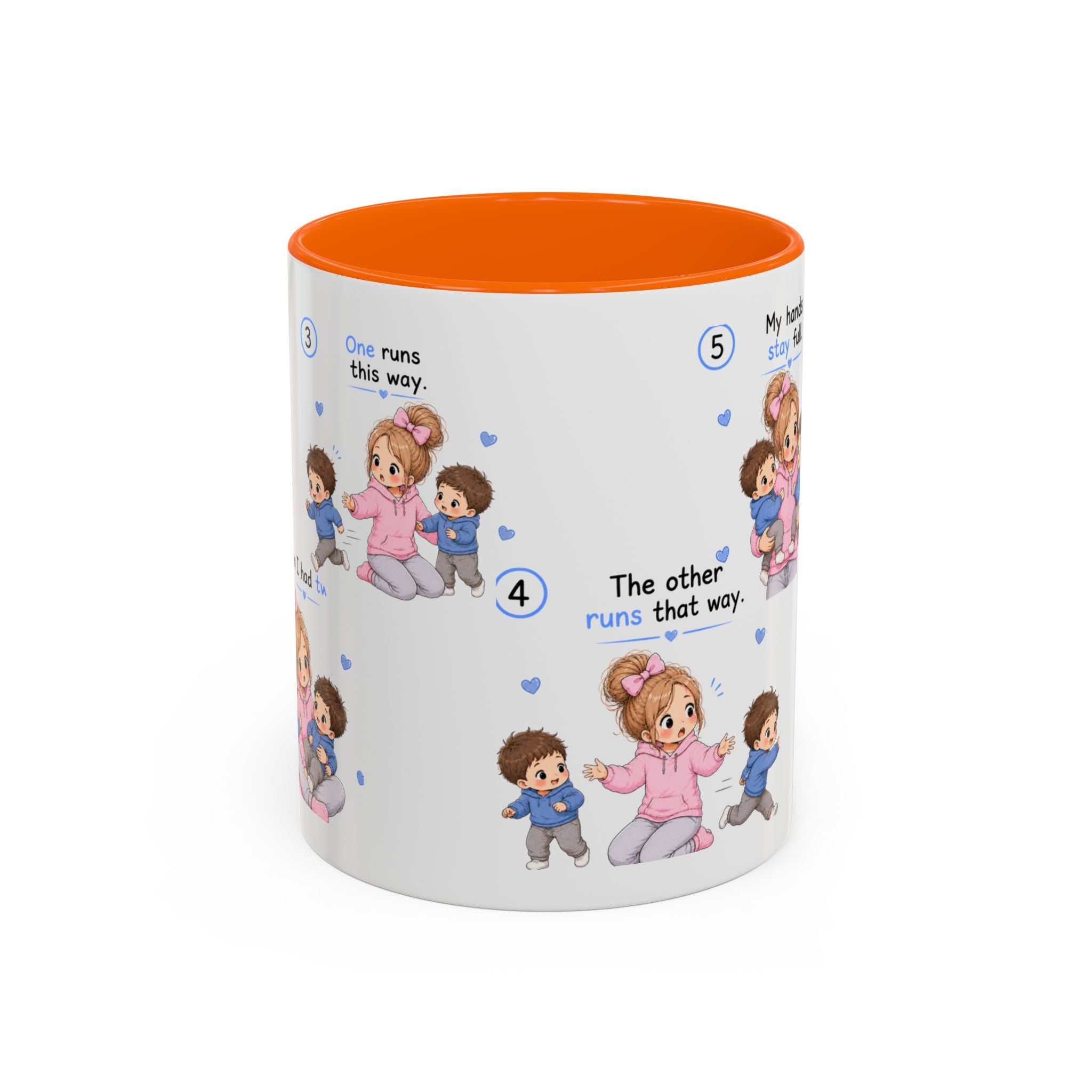 Twin Mom Mug Double the Chaos Double the Love Coffee Cup