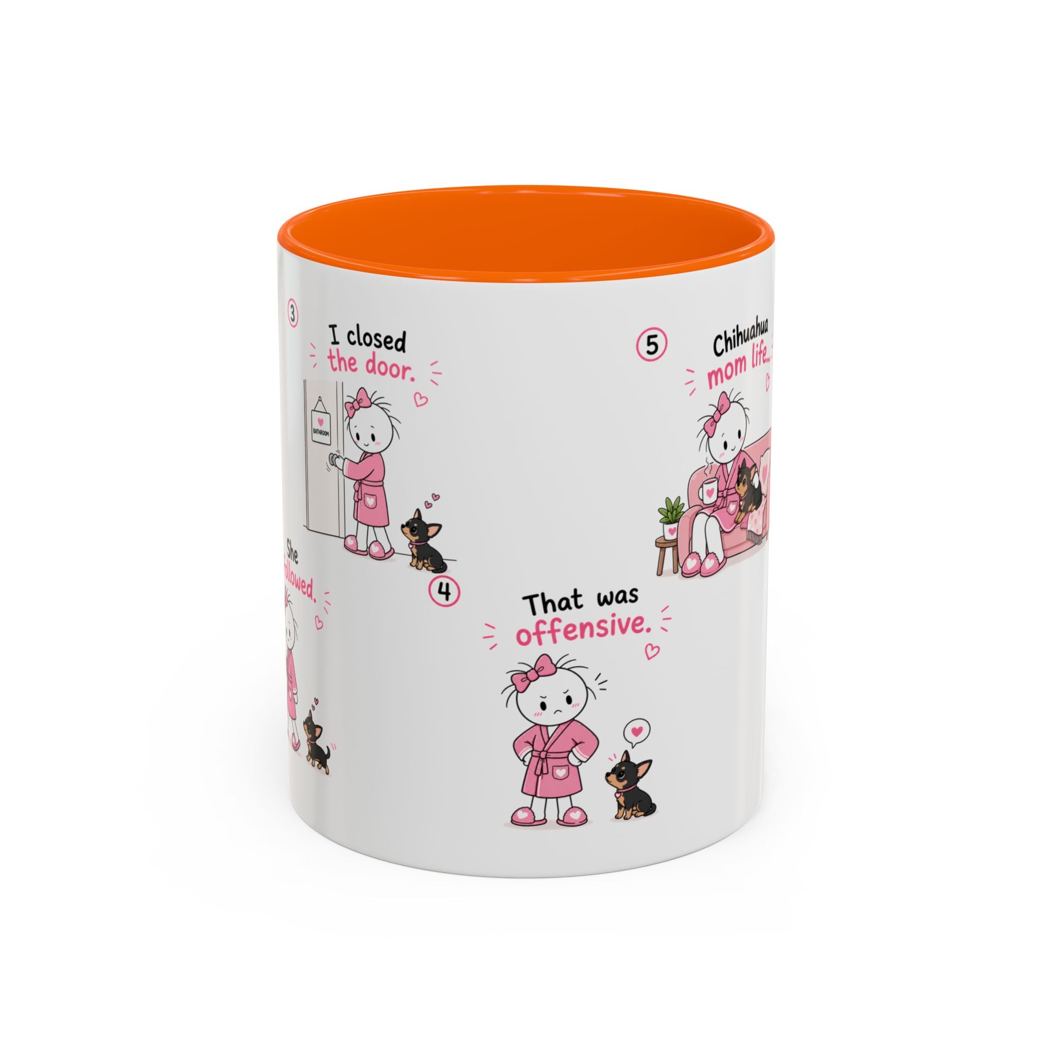 Chihuahua Mom Life Mug Funny Chihuahua Mom Gift Dog Mom Coffee Cup Chihuahua Lover Mug