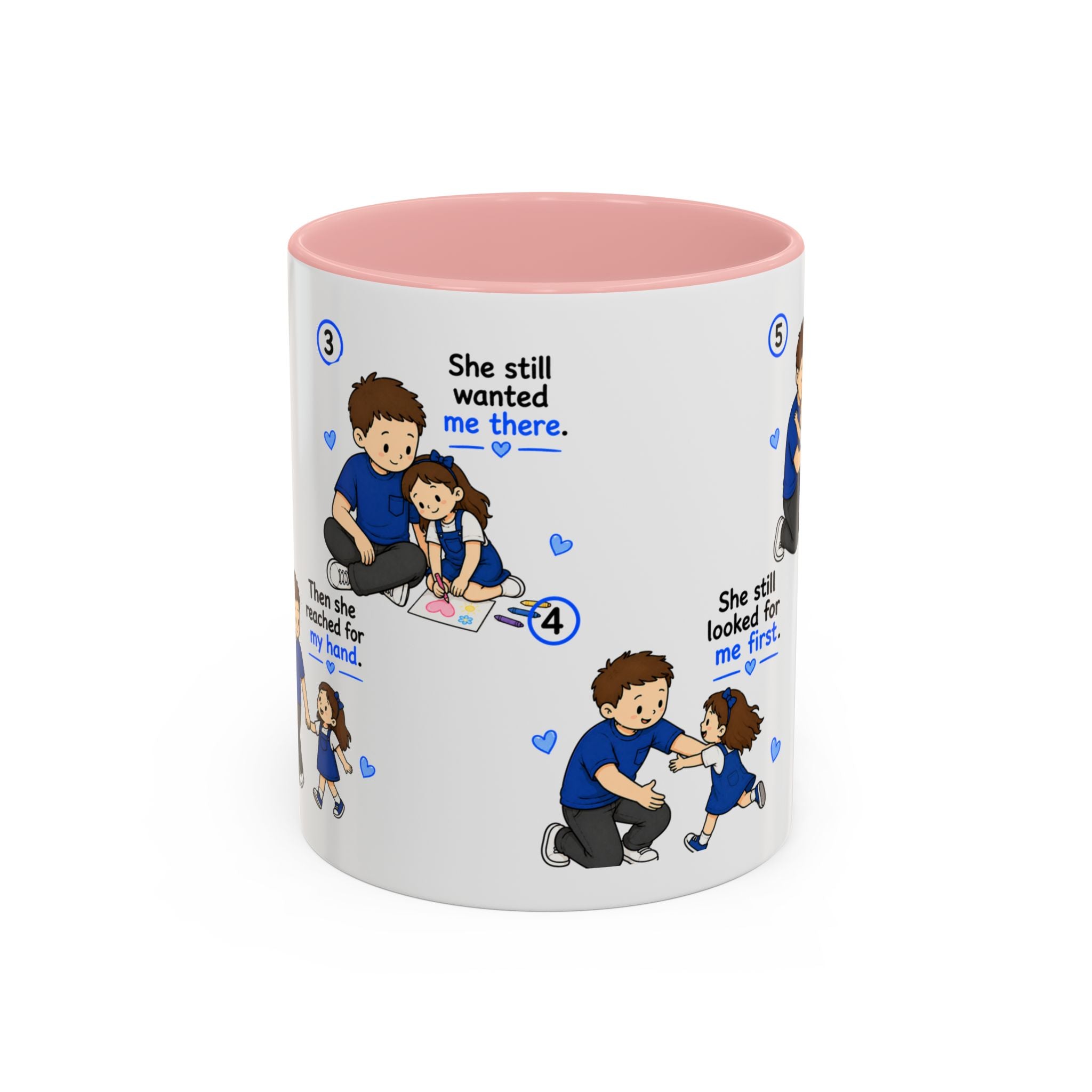 She Will Always Be My Little Girl Mug Dad Daughter Gift Girl Dad Coffee Mug Father Daughter Comic Mug Fathers Day Gift