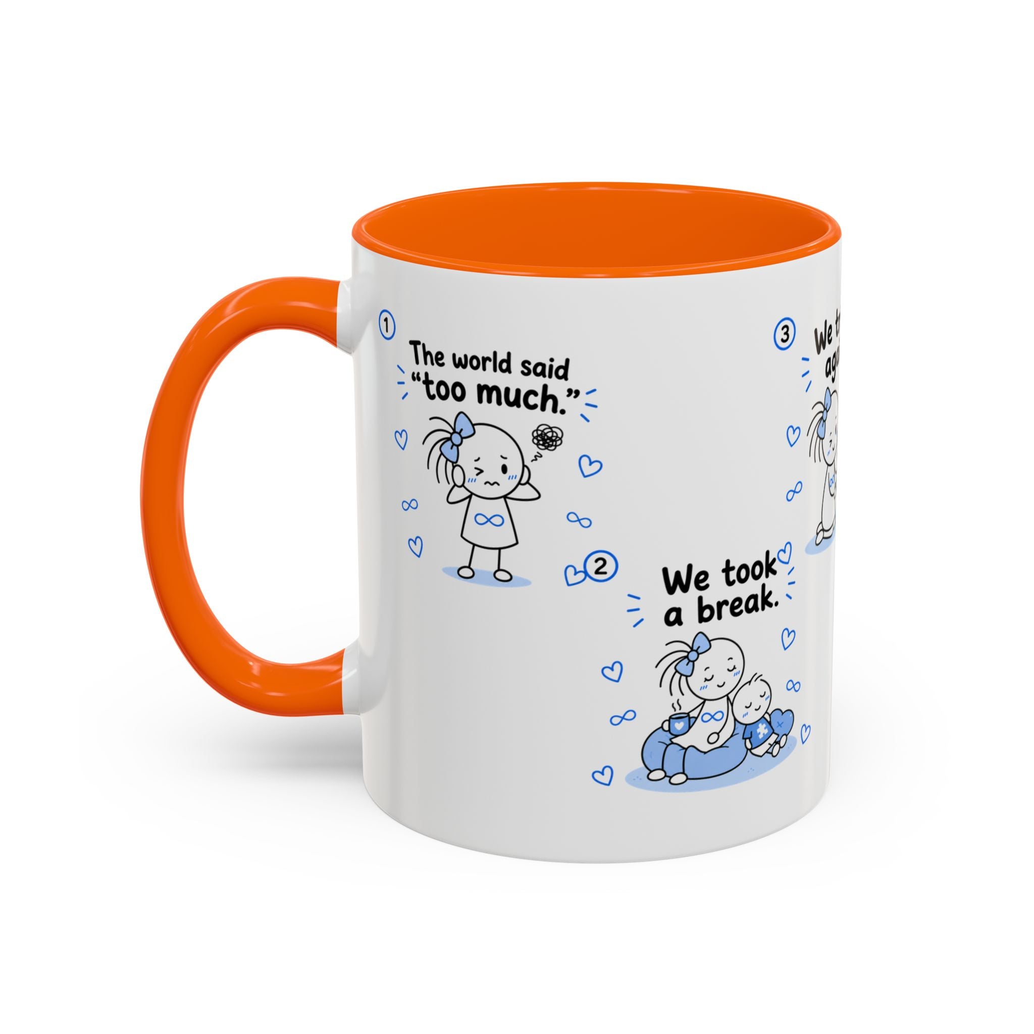 Autism Moms Dont Quit Mug Autism Mom Gift Special Needs Parent Coffee Cup
