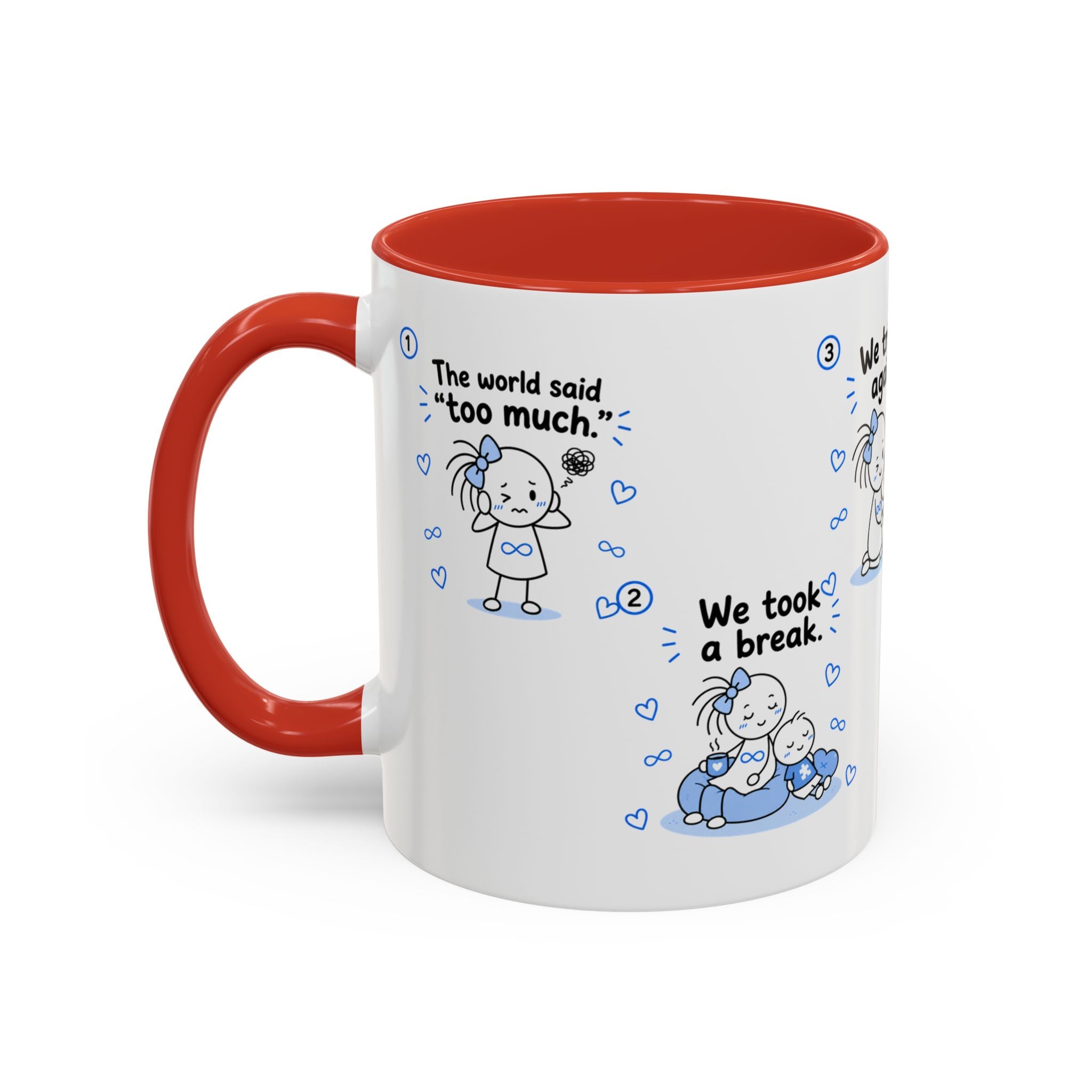 Autism Moms Dont Quit Mug Autism Mom Gift Special Needs Parent Coffee Cup