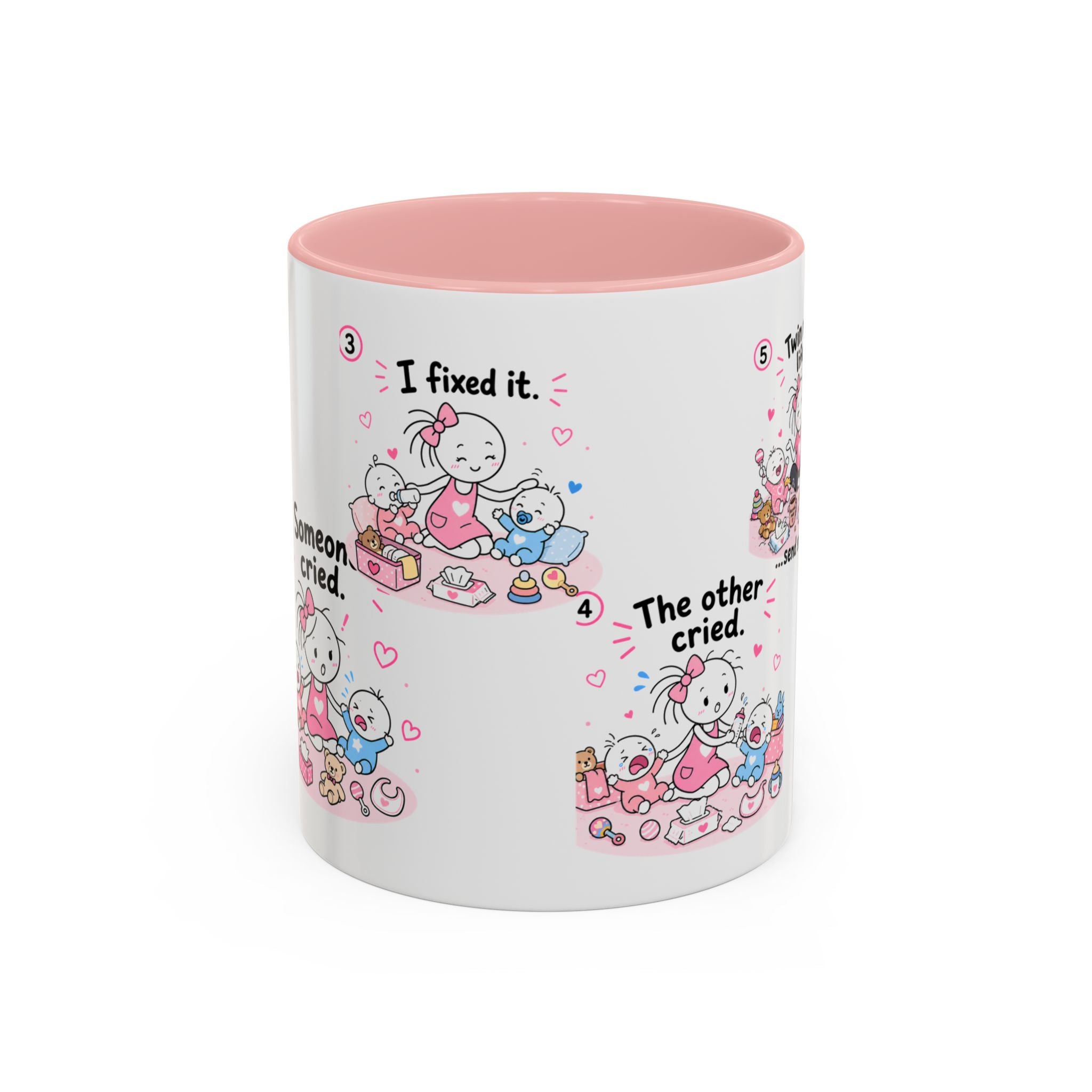 Twin Mom Life Mug Funny Twin Mom Gift Twin Mom Coffee Cup Mother of Twins Mug
