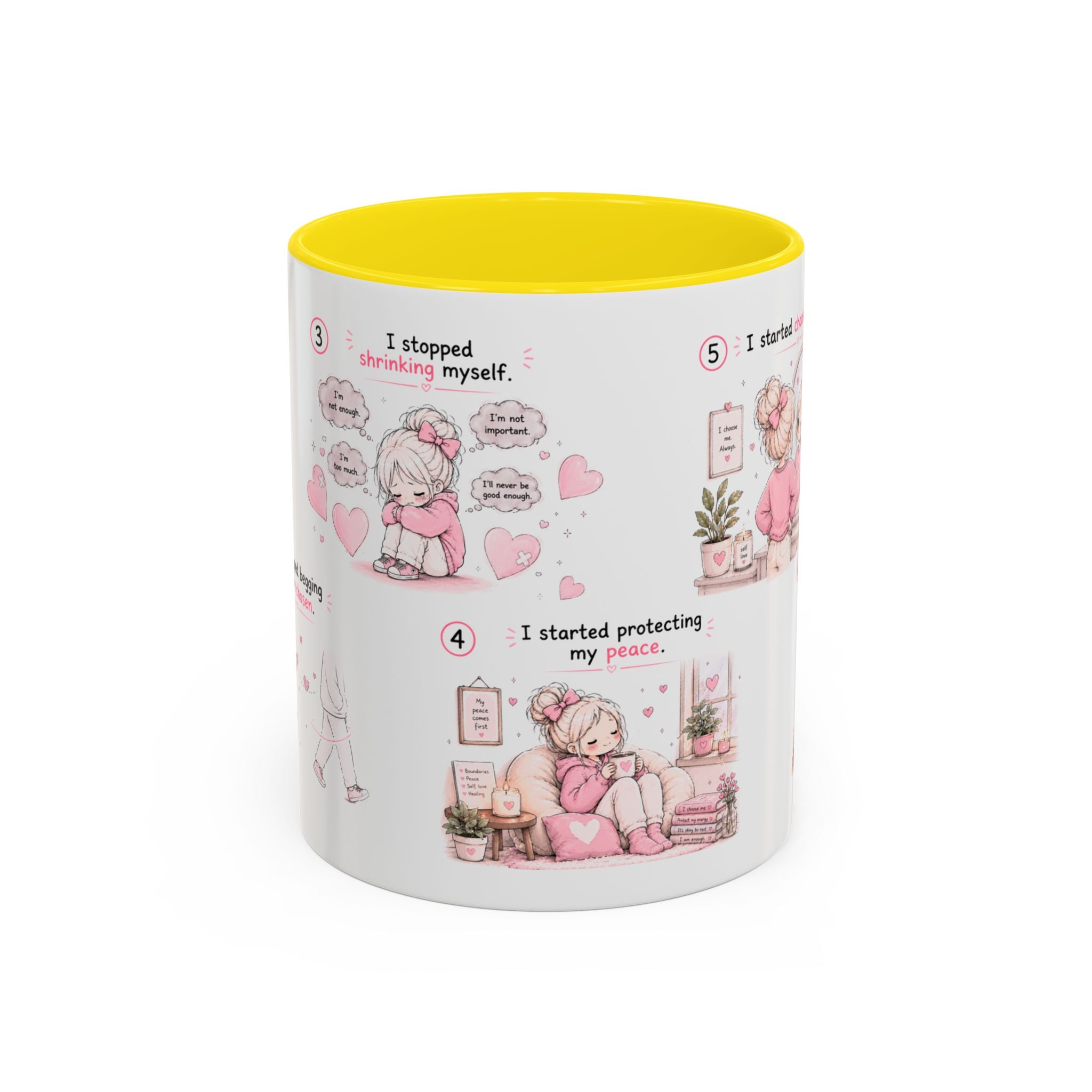 I Chose Myself Mug Self Love Healing Journey Gift for Women