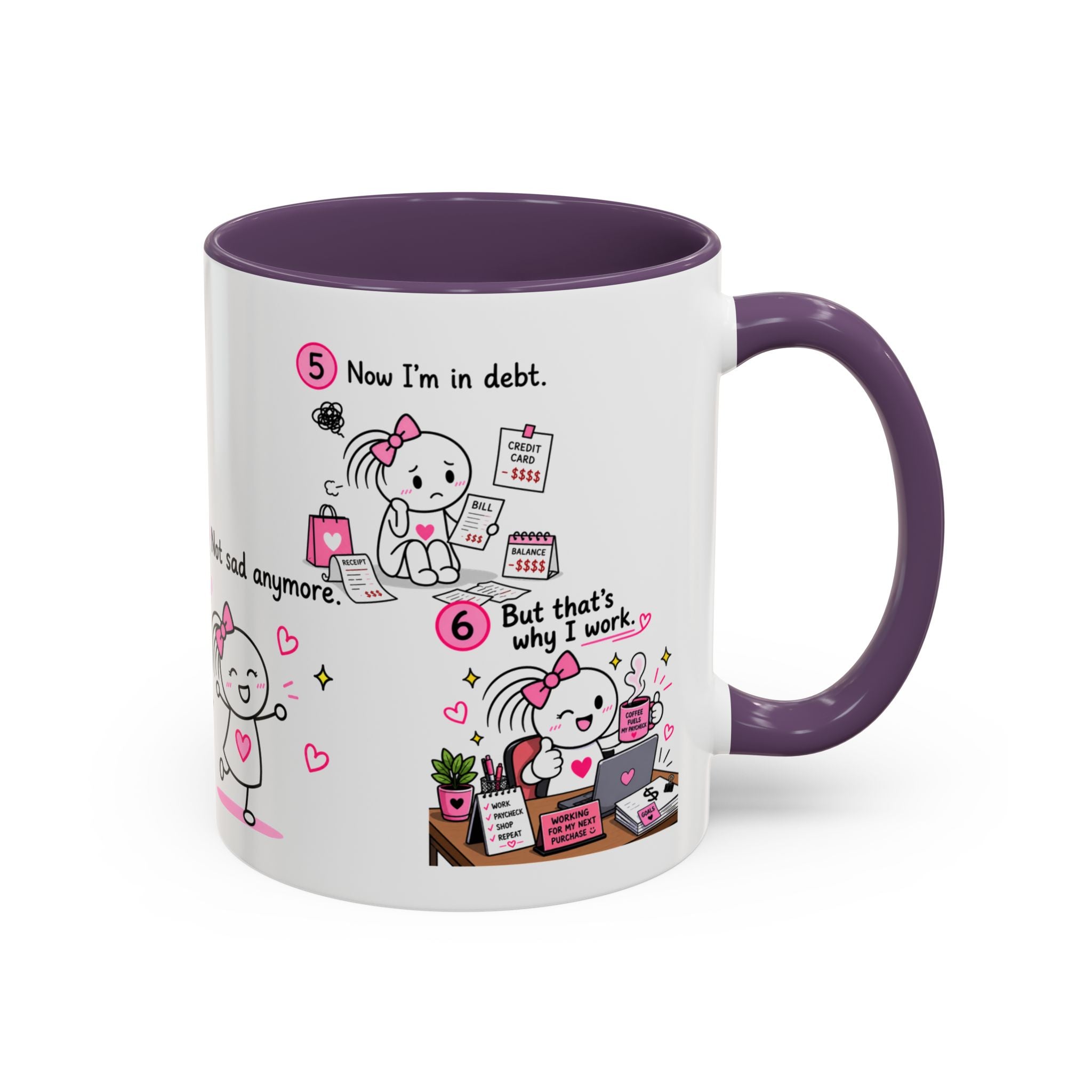 Retail Therapy Mug Funny Shopping Mug Online Shopping Gift Self Care Coffee Cup
