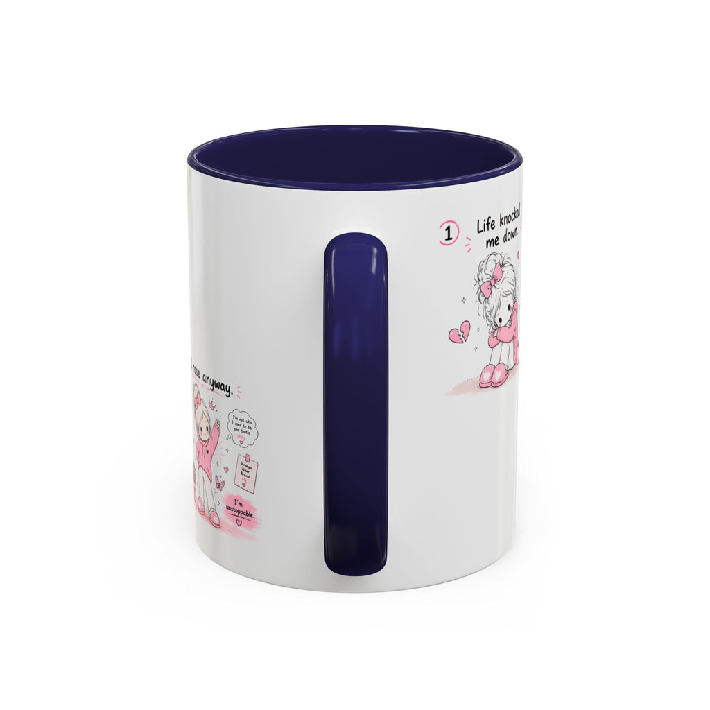 She Rose Anyway Mug Self Love Healing Journey Coffee Cup Gift for Women
