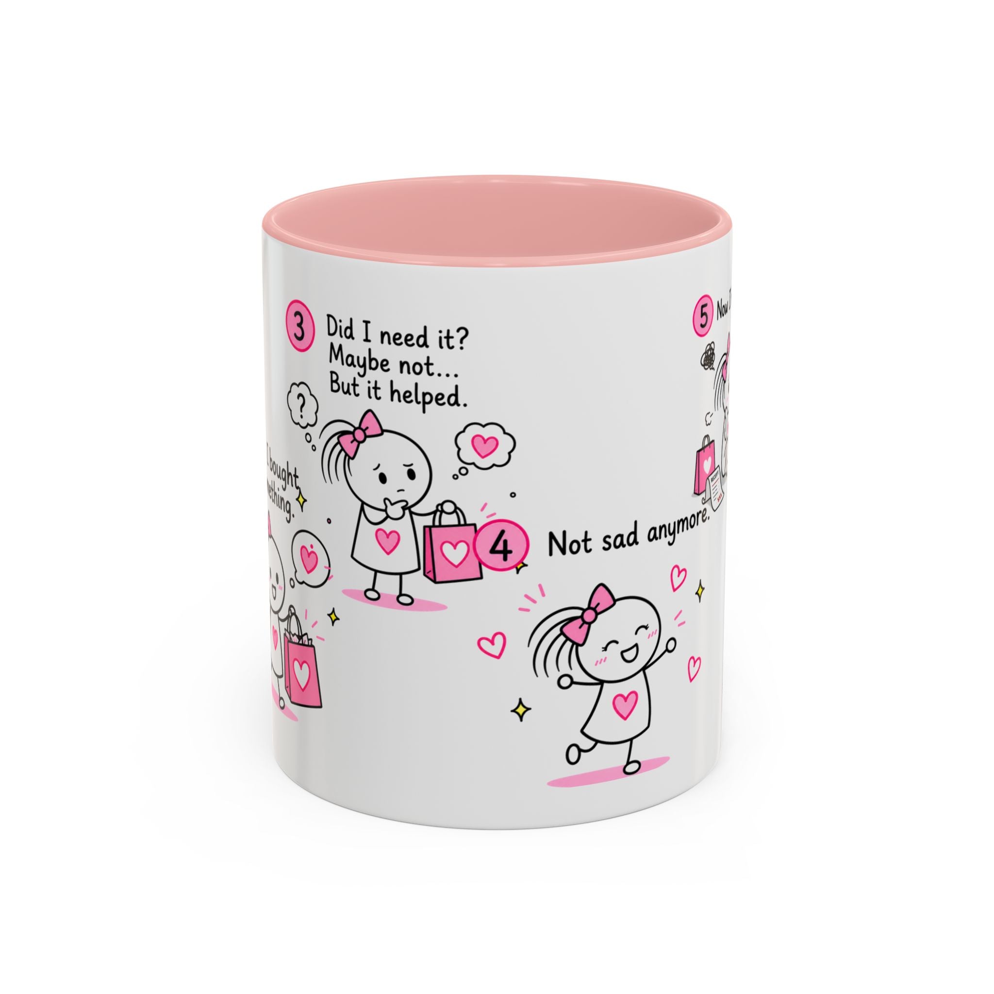 Retail Therapy Mug Funny Shopping Mug Online Shopping Gift Self Care Coffee Cup
