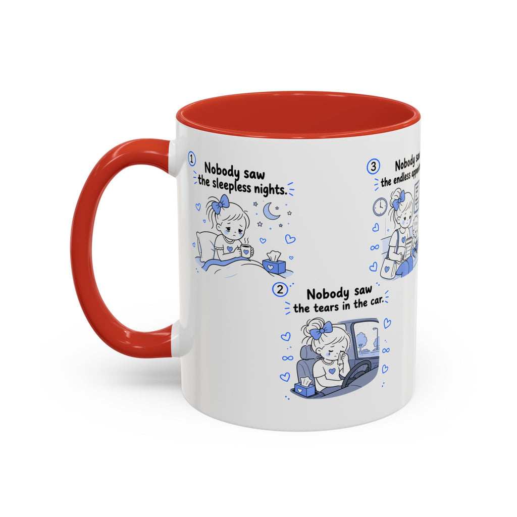 Autism Mom Coffee Mug Every Little Victory Matters