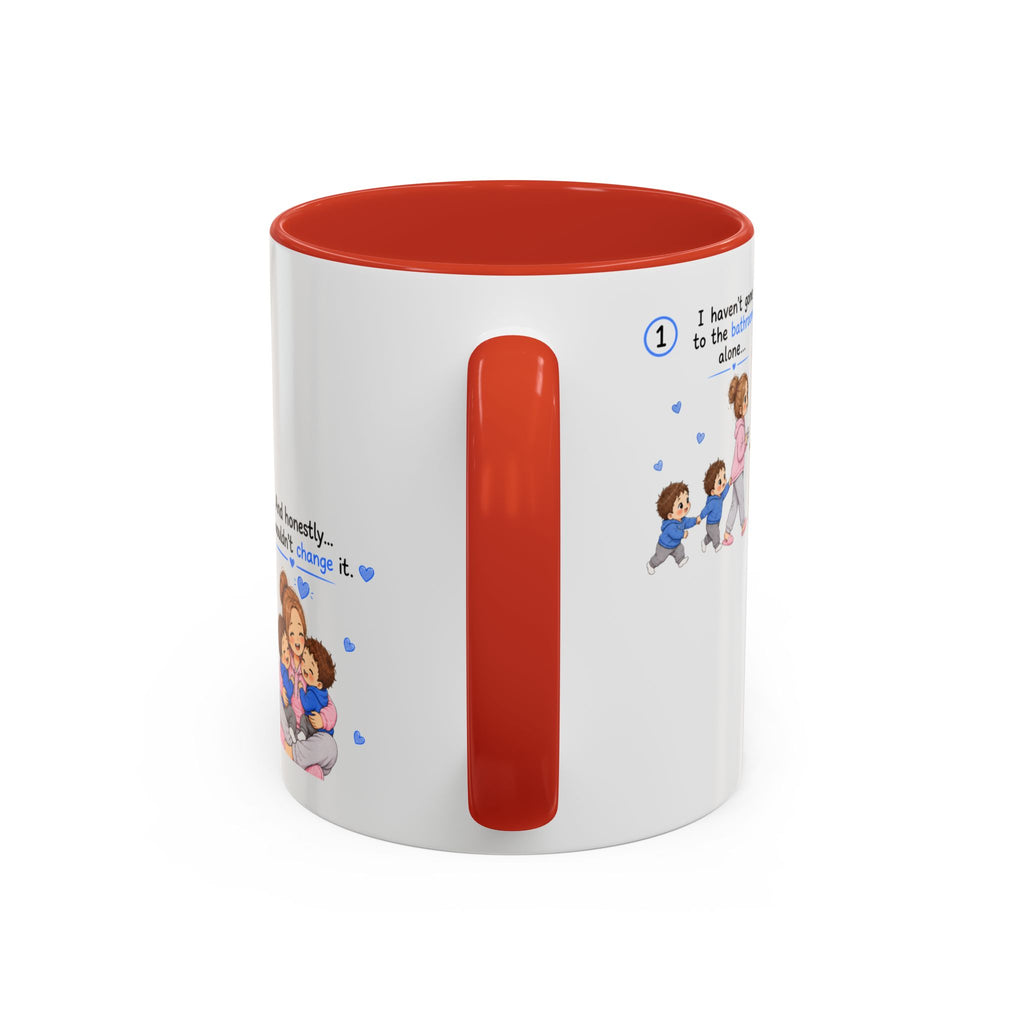 Twin Mom Coffee Mug Someone Is Always Cuddling Gift for Moms of Twins