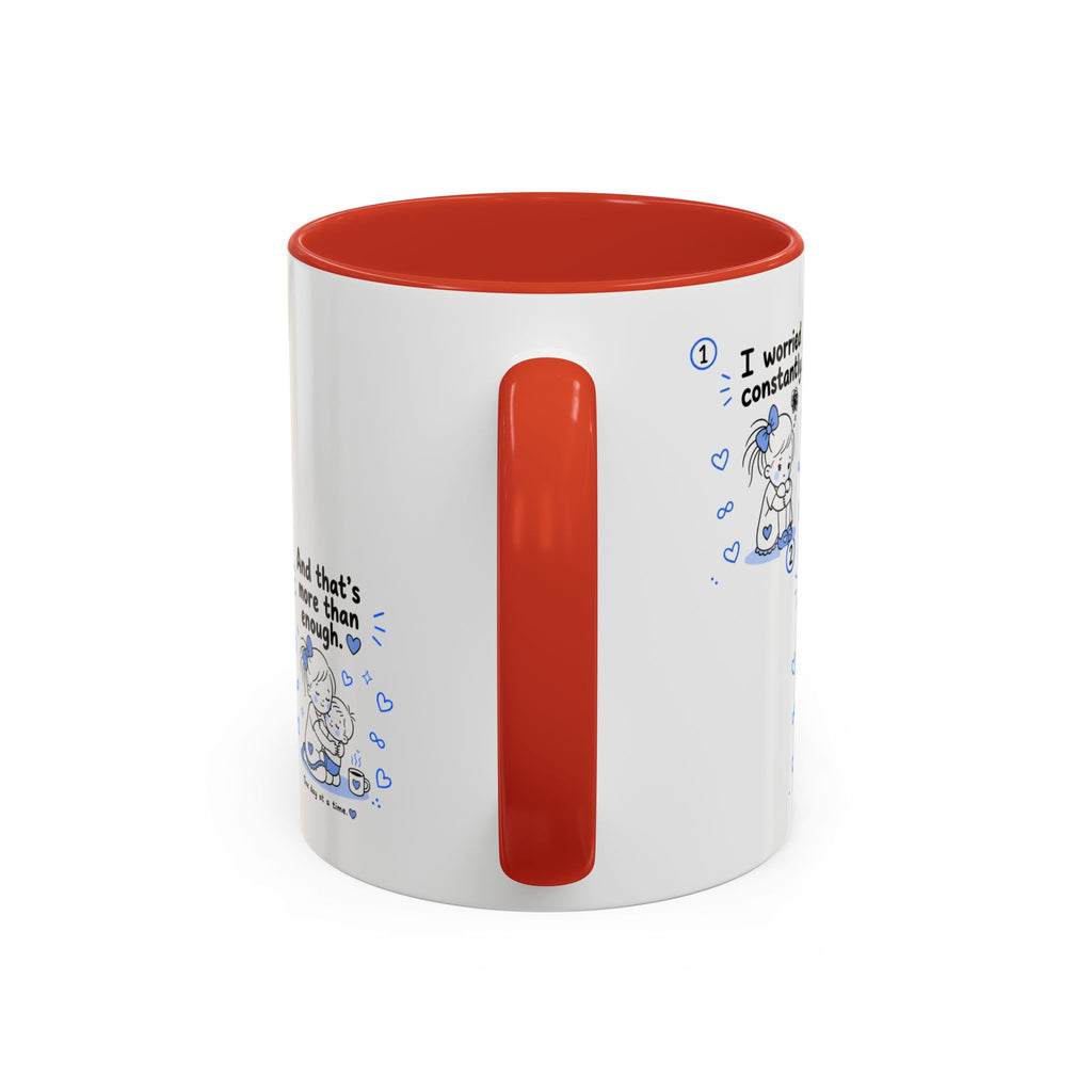 Autism Mom Mug  One Day at a Time  Inspirational Coffee Cup for Special Needs Moms