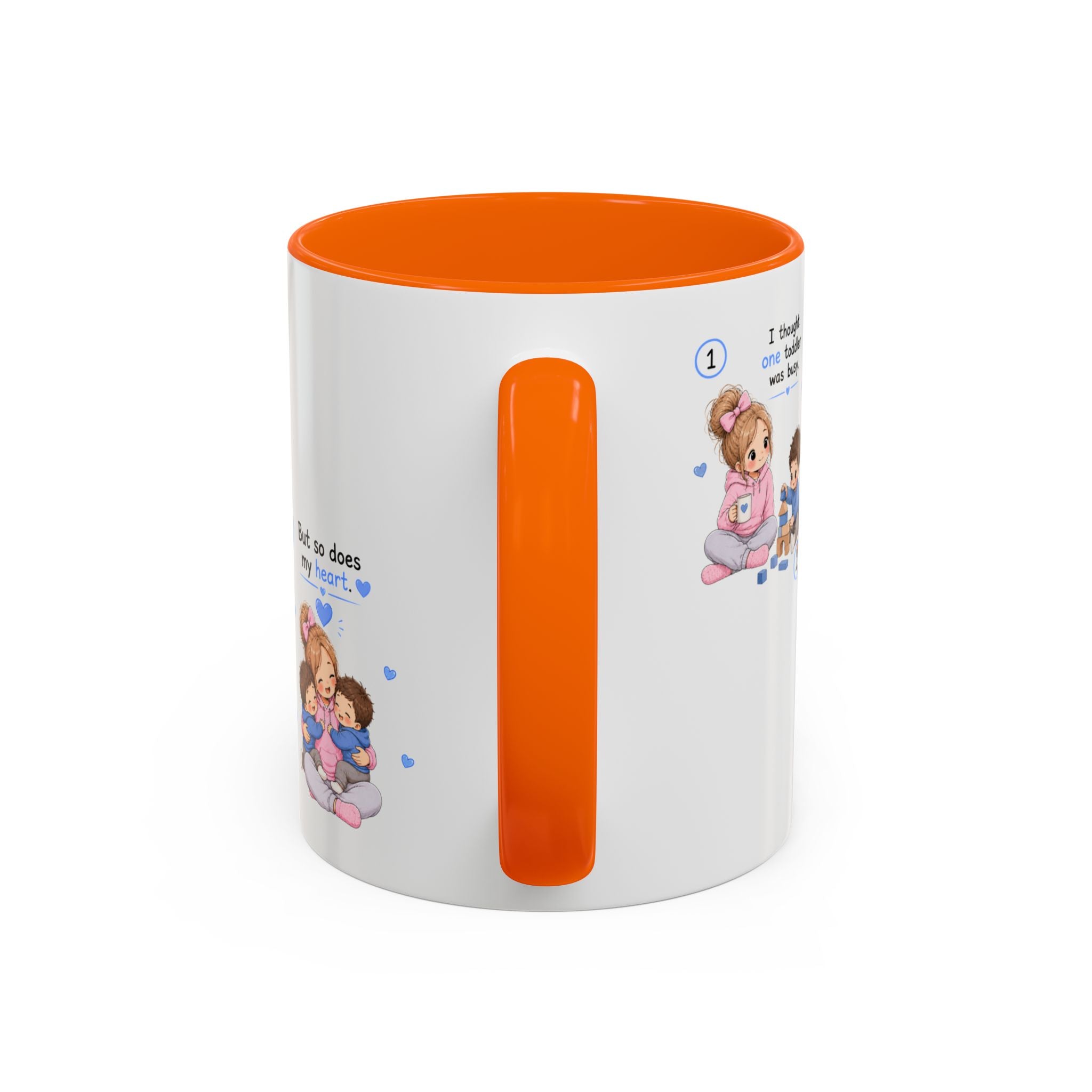 Twin Mom Mug Double the Chaos Double the Love Coffee Cup