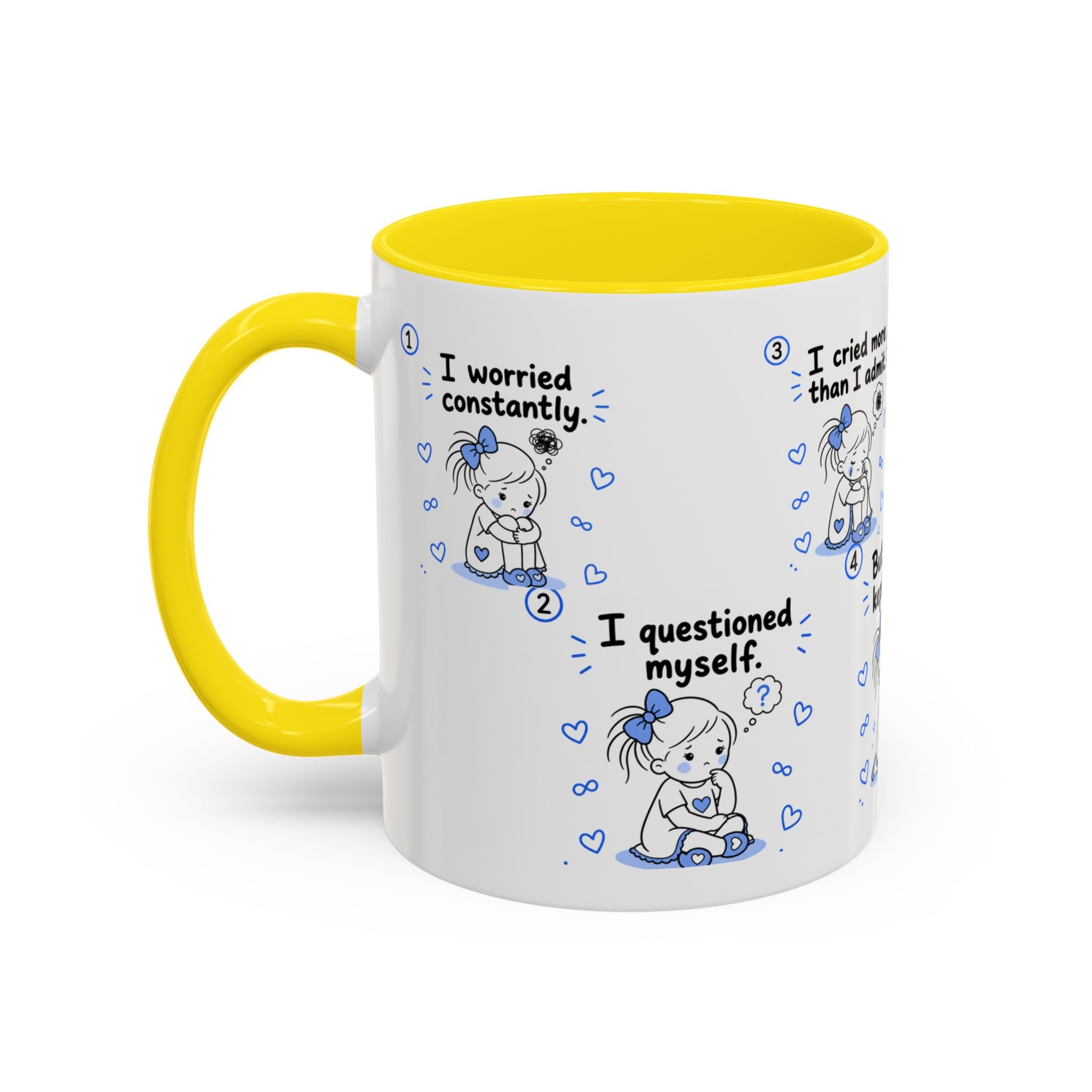 Autism Mom Mug  One Day at a Time  Inspirational Coffee Cup for Special Needs Moms