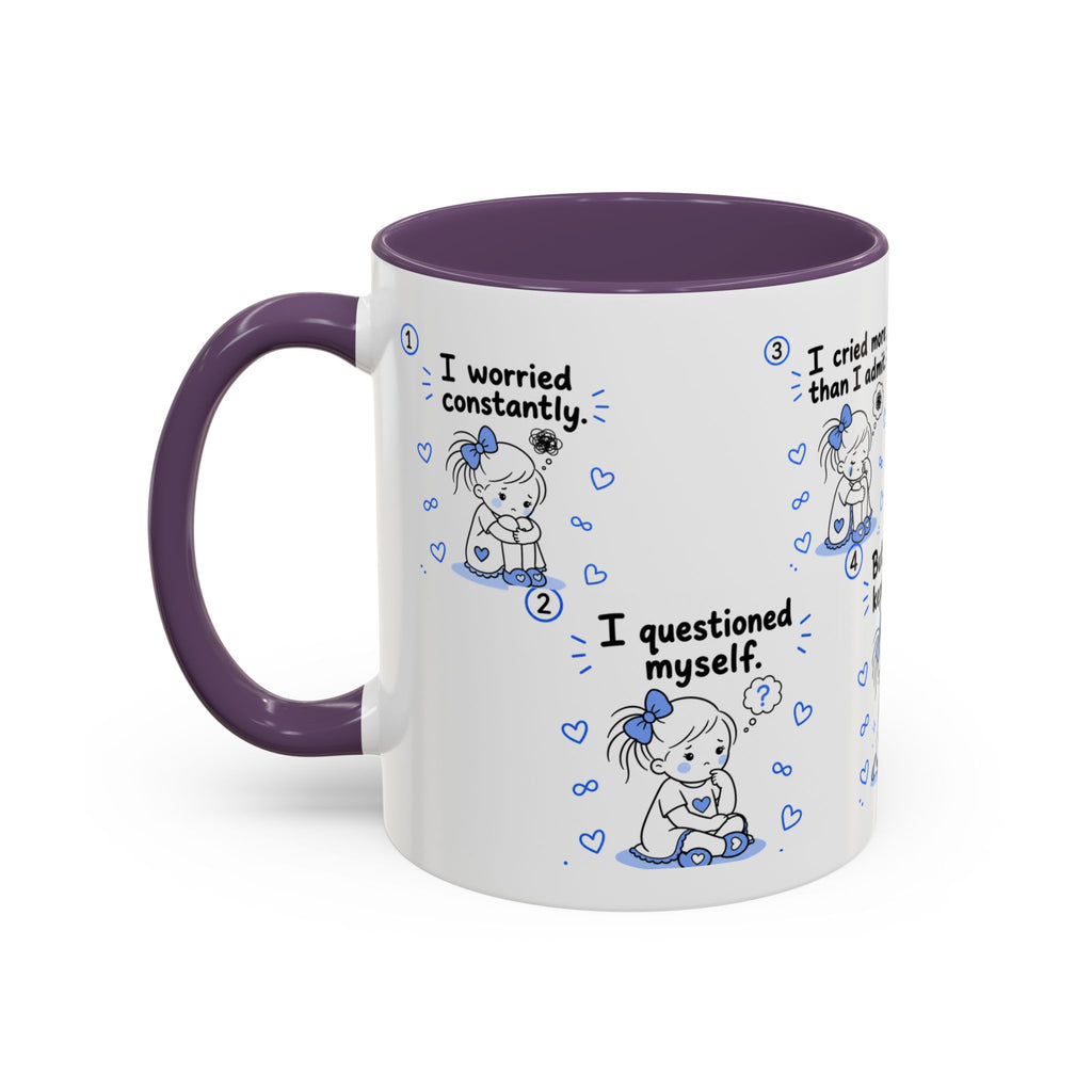 Autism Mom Mug  One Day at a Time  Inspirational Coffee Cup for Special Needs Moms