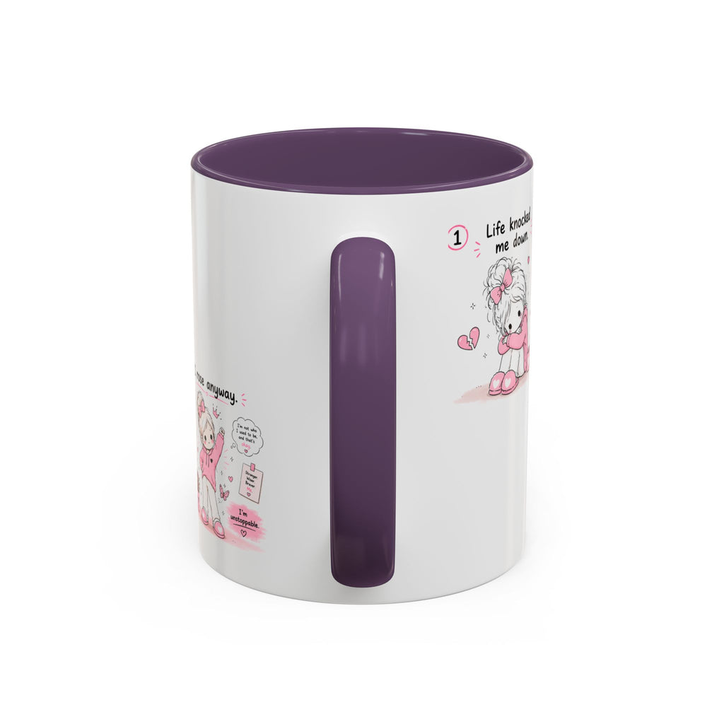 She Rose Anyway Mug Self Love Healing Journey Coffee Cup Gift for Women