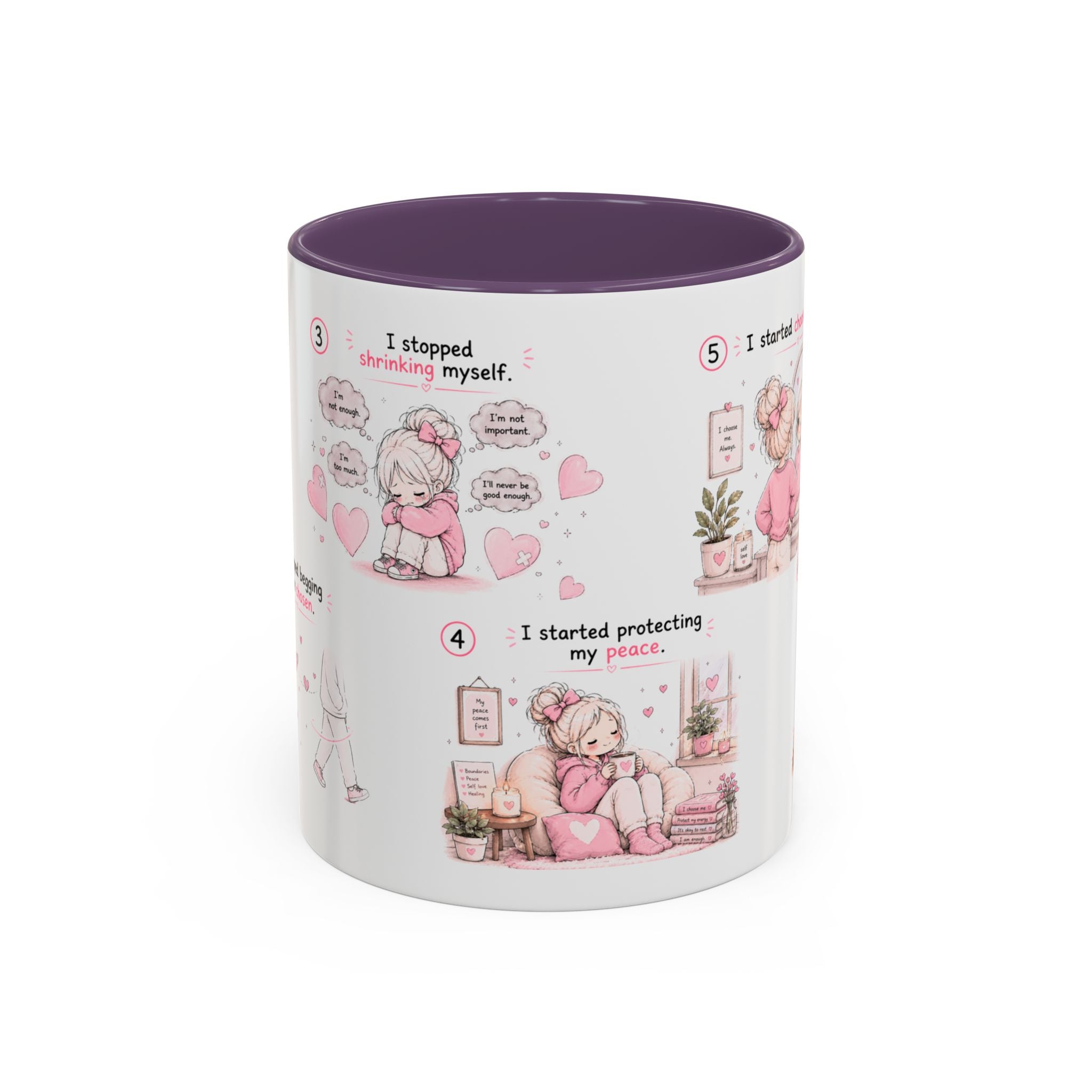 I Chose Myself Mug Self Love Healing Journey Gift for Women