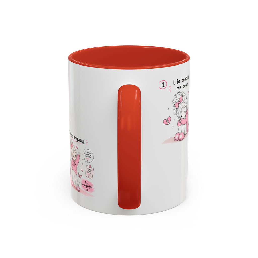 She Rose Anyway Mug Self Love Healing Journey Coffee Cup Gift for Women