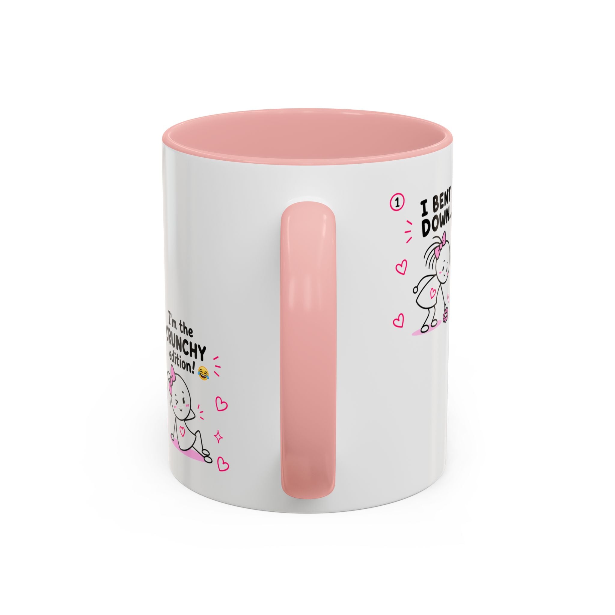 Crunchy Edition Cute Spine Puns Mug | Accent Coffee Mug
