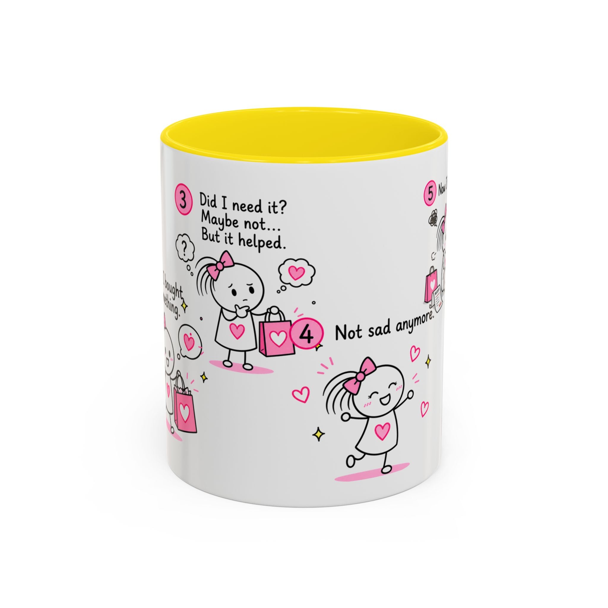 Retail Therapy Mug Funny Shopping Mug Online Shopping Gift Self Care Coffee Cup