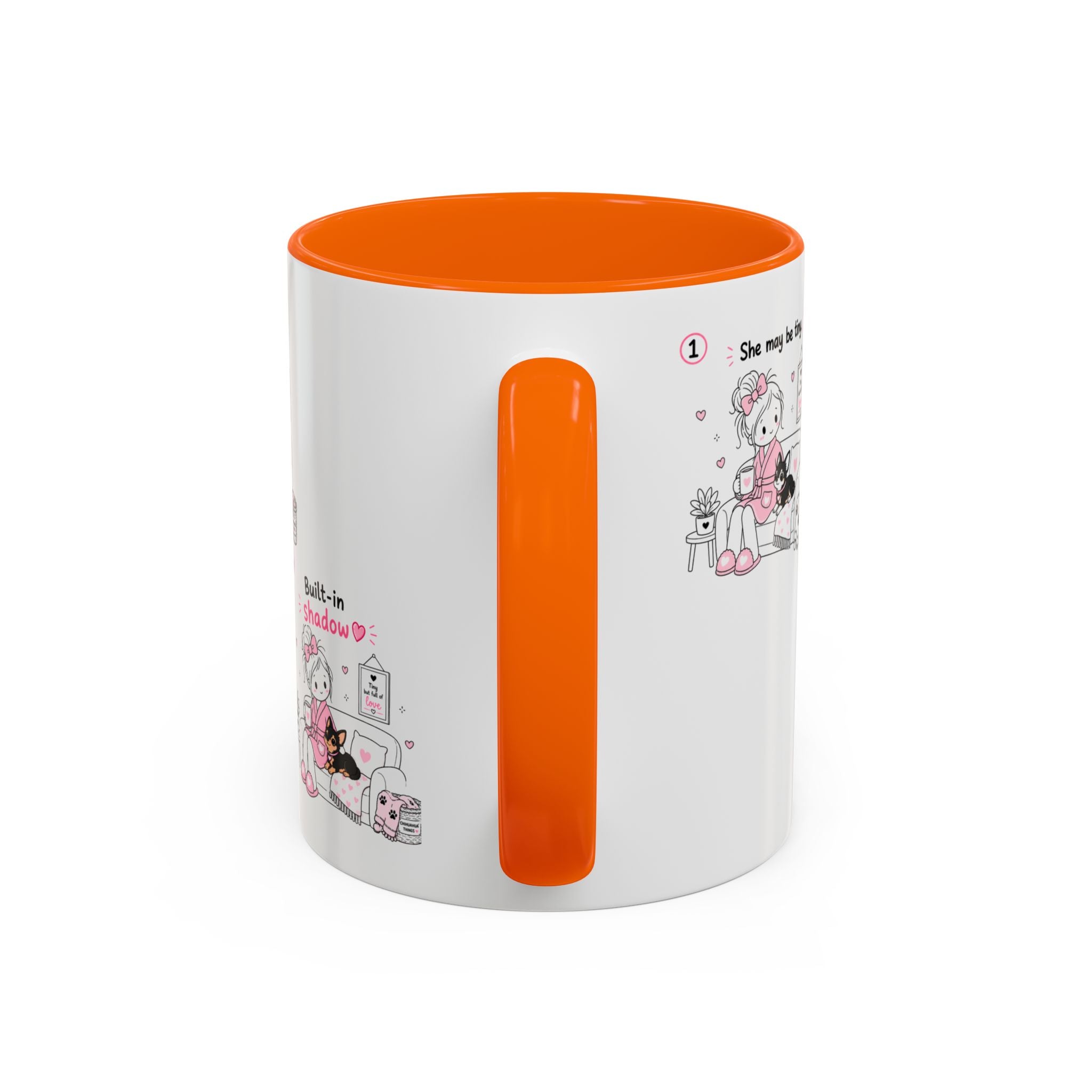 Chihuahua Mom Mug Tiny Dog Big Love Coffee Cup Cute Chihuahua Gift