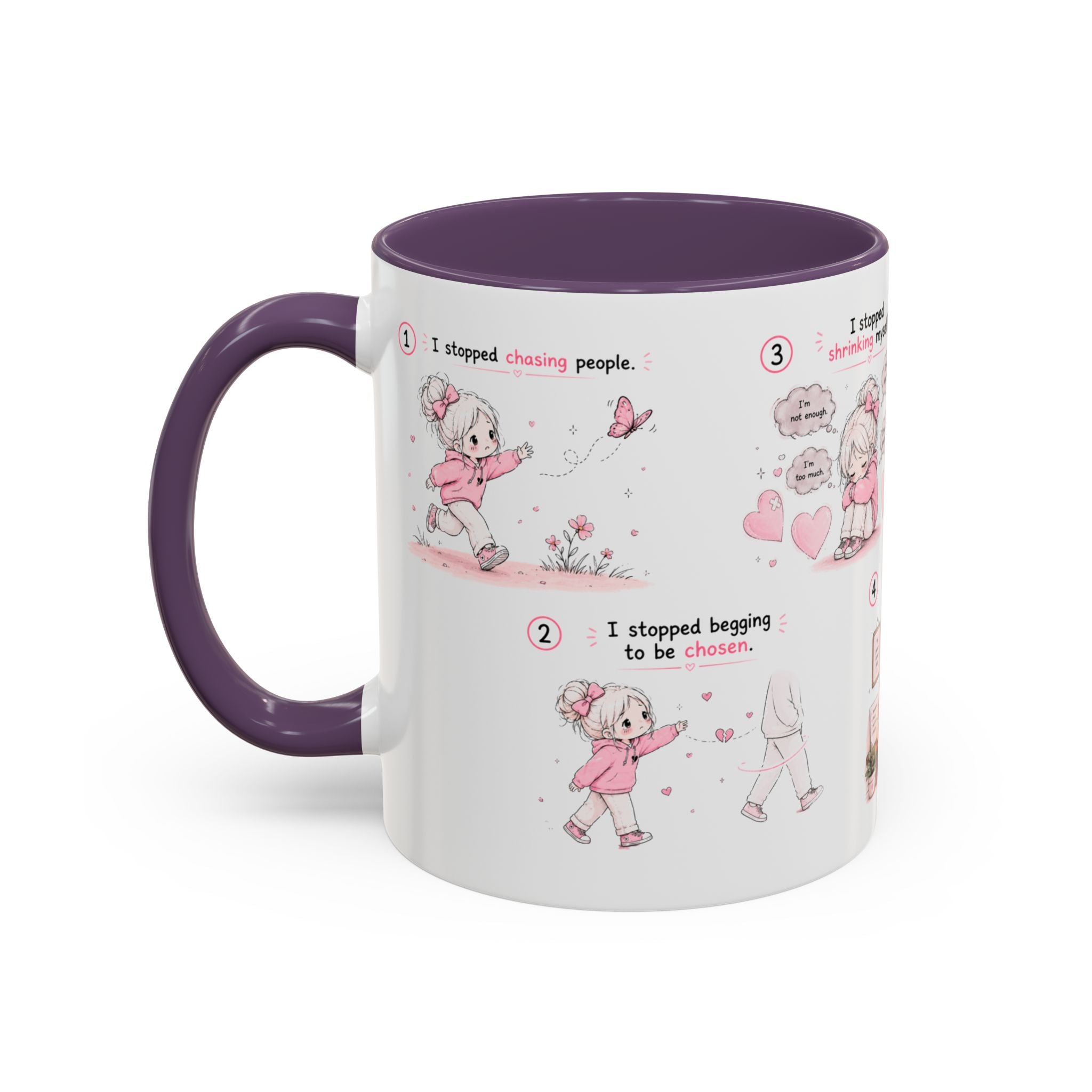 I Chose Myself Mug Self Love Healing Journey Gift for Women