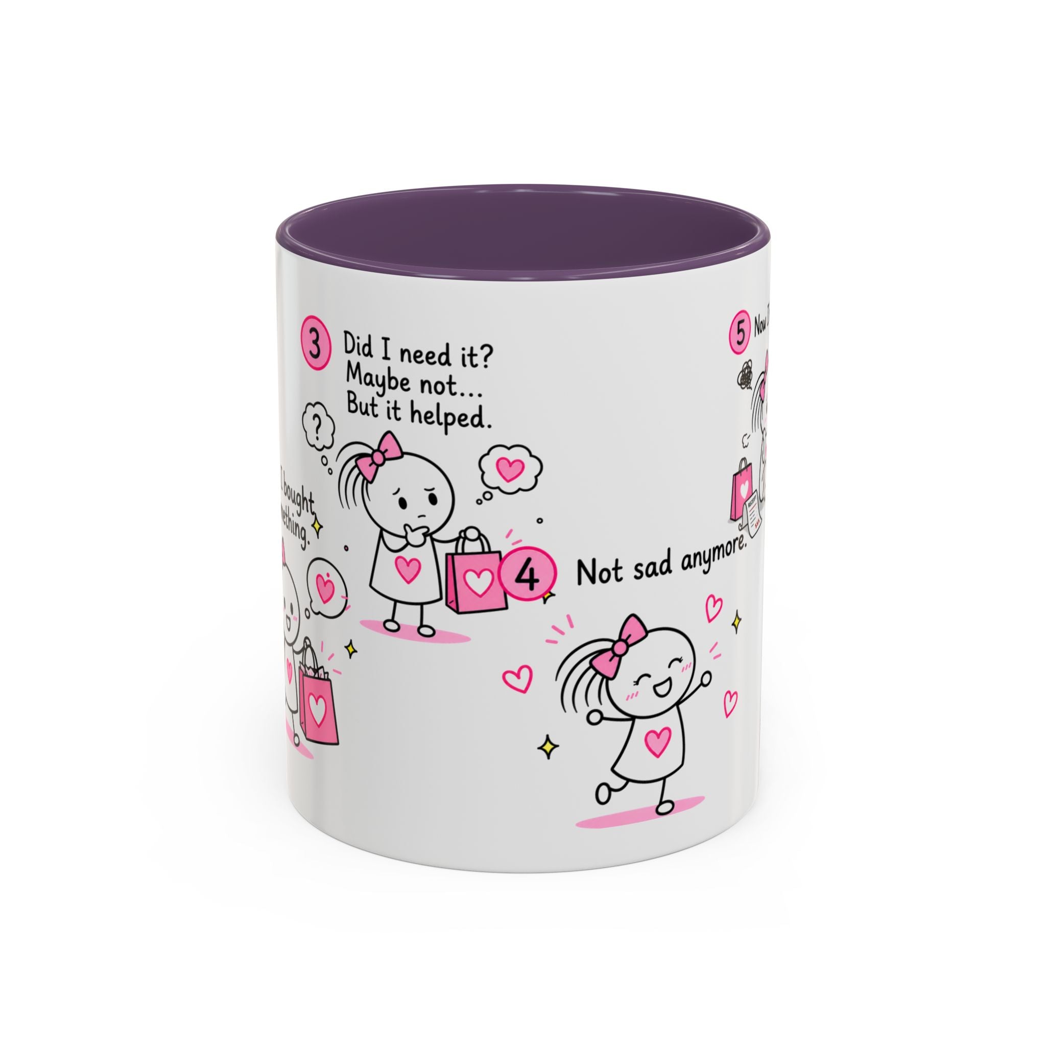 Retail Therapy Mug Funny Shopping Mug Online Shopping Gift Self Care Coffee Cup