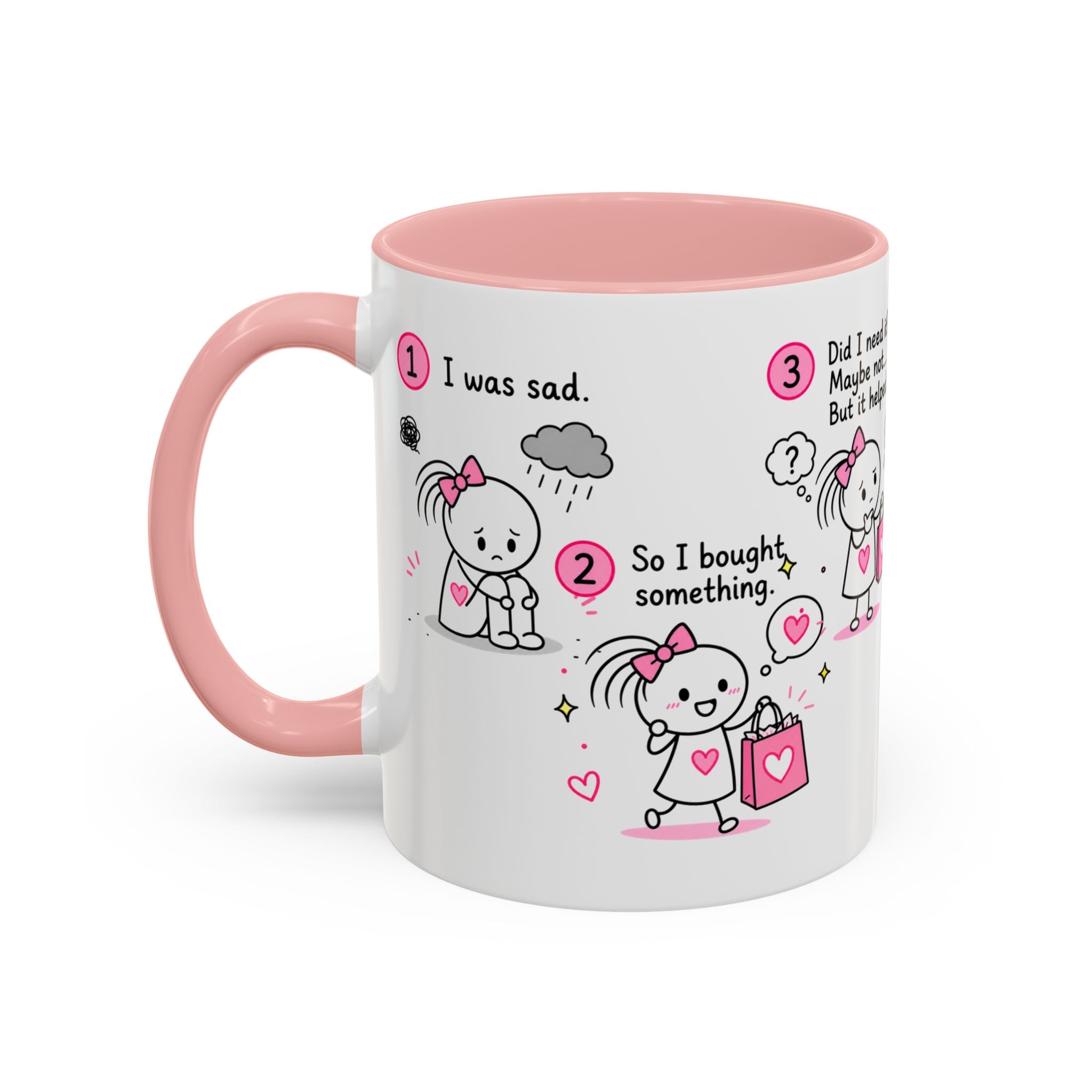 Retail Therapy Mug Funny Shopping Mug Online Shopping Gift Self Care Coffee Cup