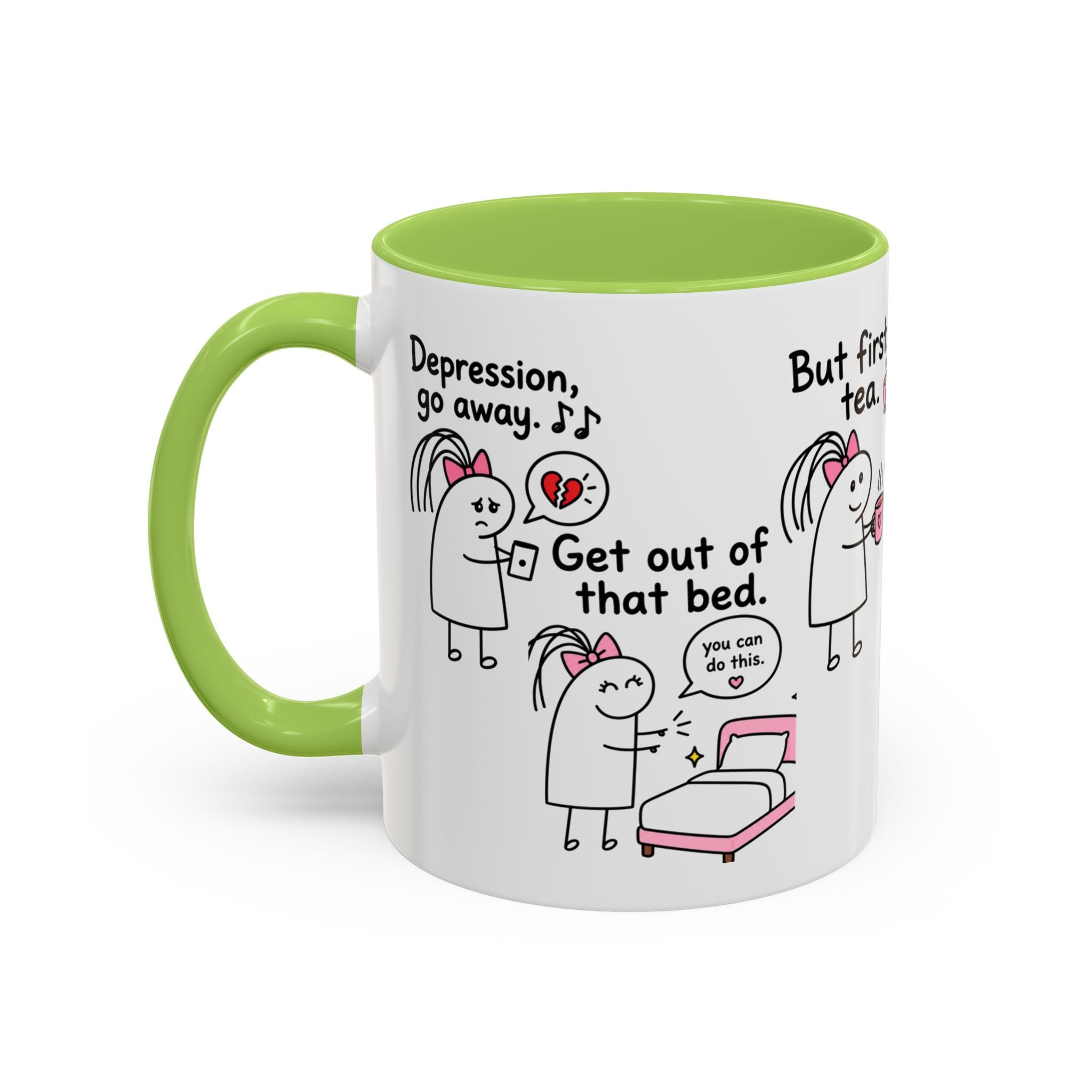 But First Tea | Funny Mental Health Cartoon