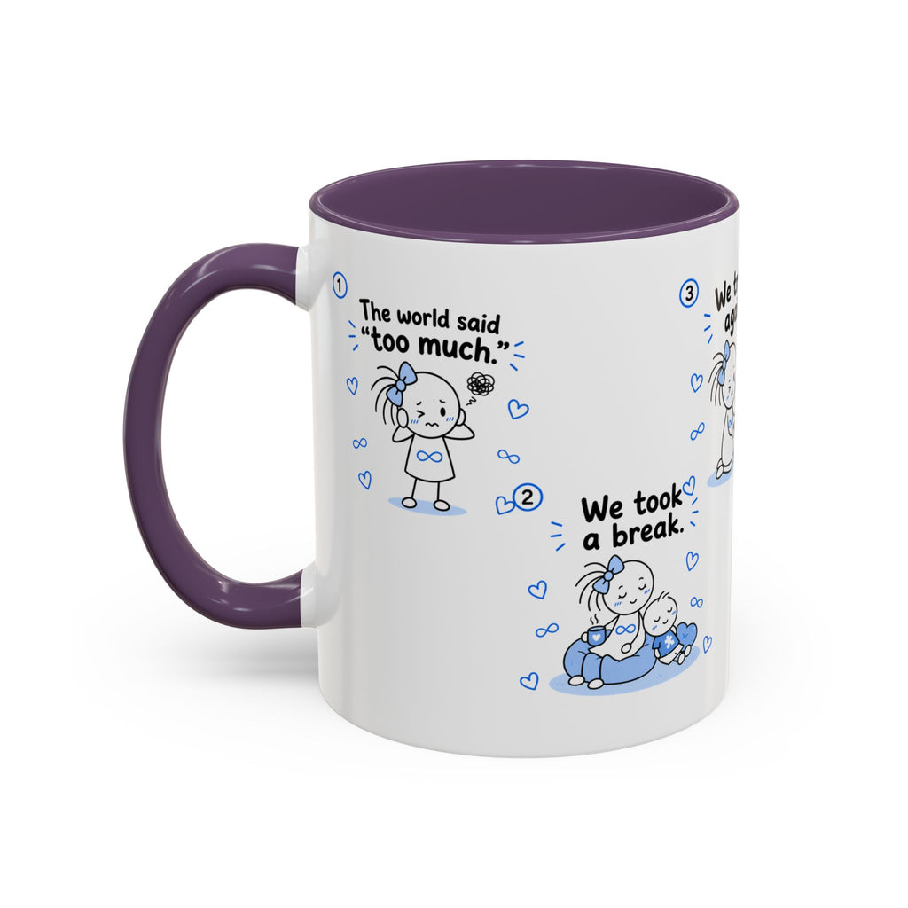 Autism Moms Dont Quit Mug Autism Mom Gift Special Needs Parent Coffee Cup