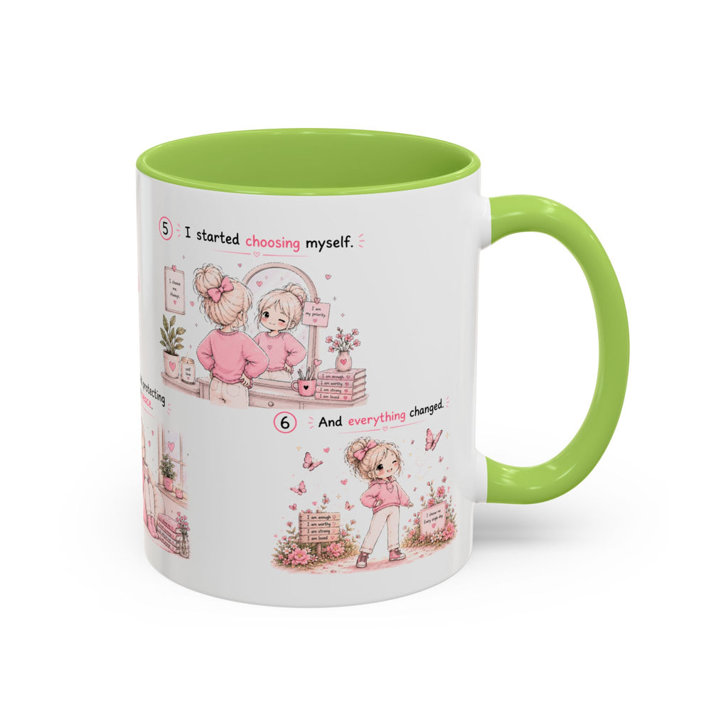 I Chose Myself Mug Self Love Healing Journey Gift for Women
