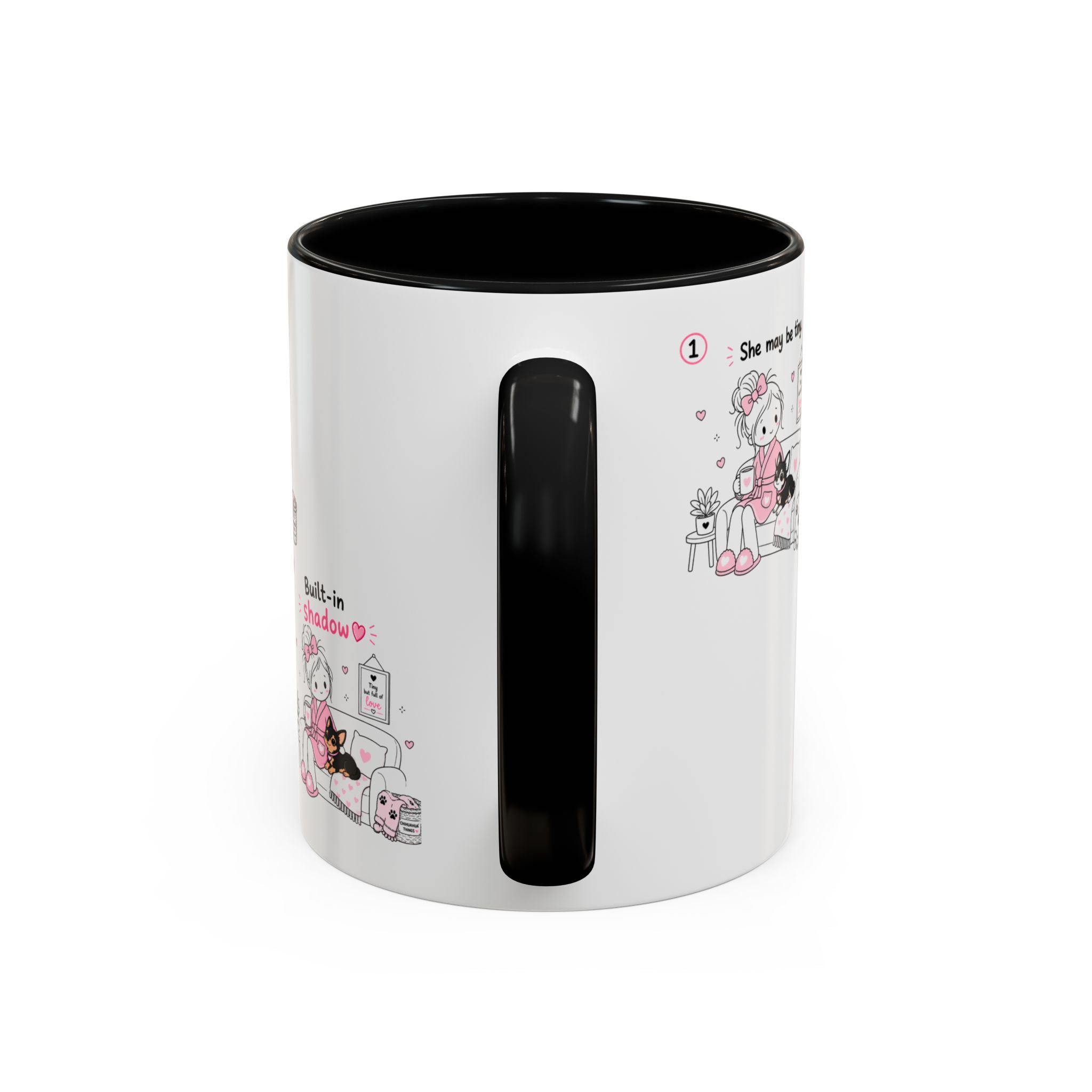 Chihuahua Mom Mug Tiny Dog Big Love Coffee Cup Cute Chihuahua Gift