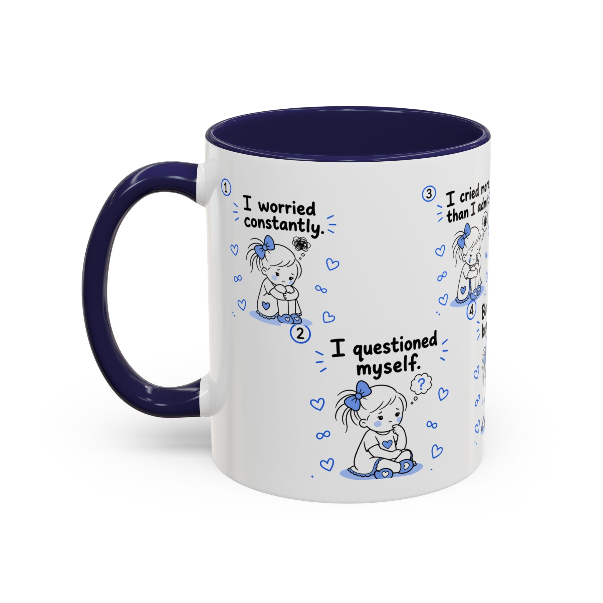 Autism Mom Mug  One Day at a Time  Inspirational Coffee Cup for Special Needs Moms