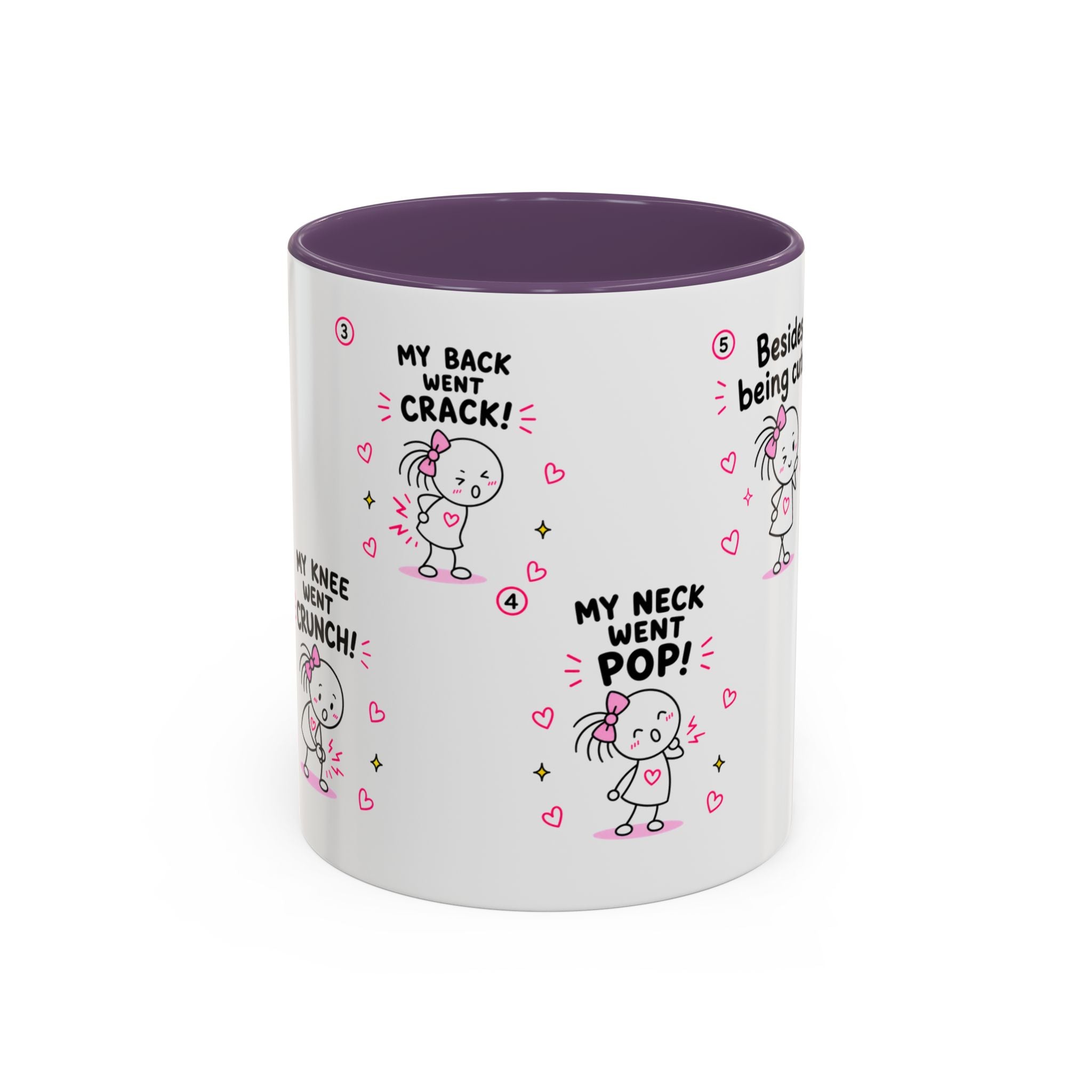 Crunchy Edition Cute Spine Puns Mug | Accent Coffee Mug