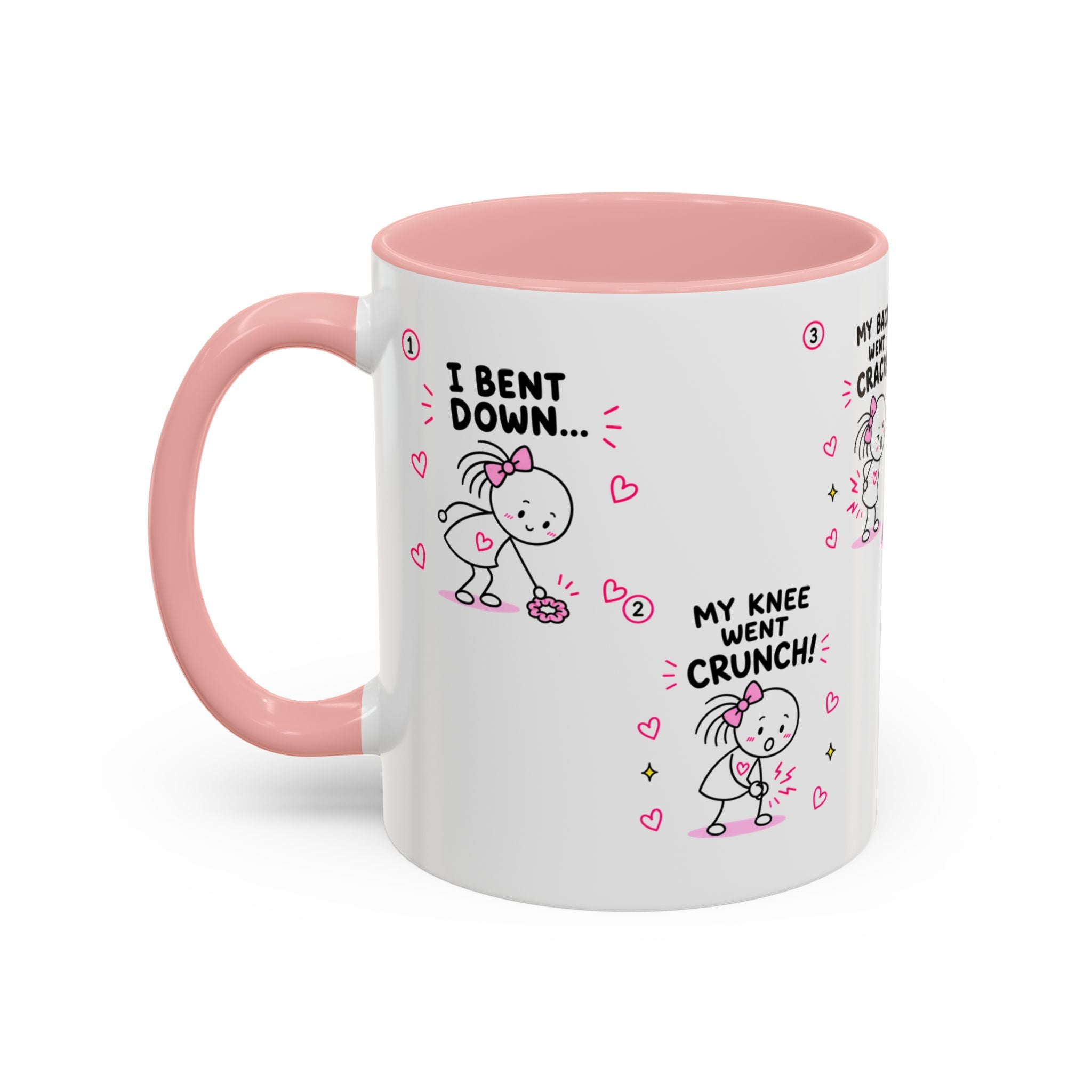 Crunchy Edition Cute Spine Puns Mug | Accent Coffee Mug