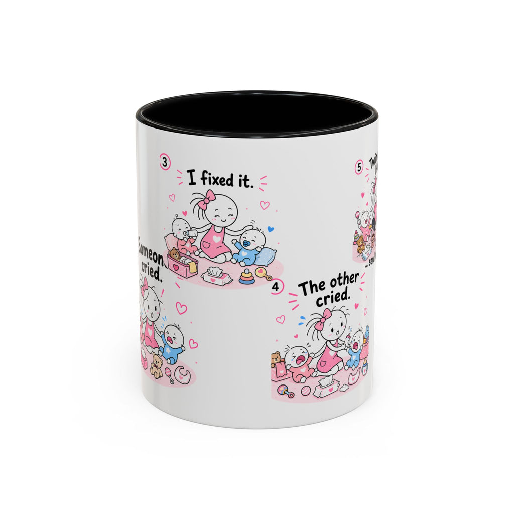 Twin Mom Life Mug Funny Twin Mom Gift Twin Mom Coffee Cup Mother of Twins Mug