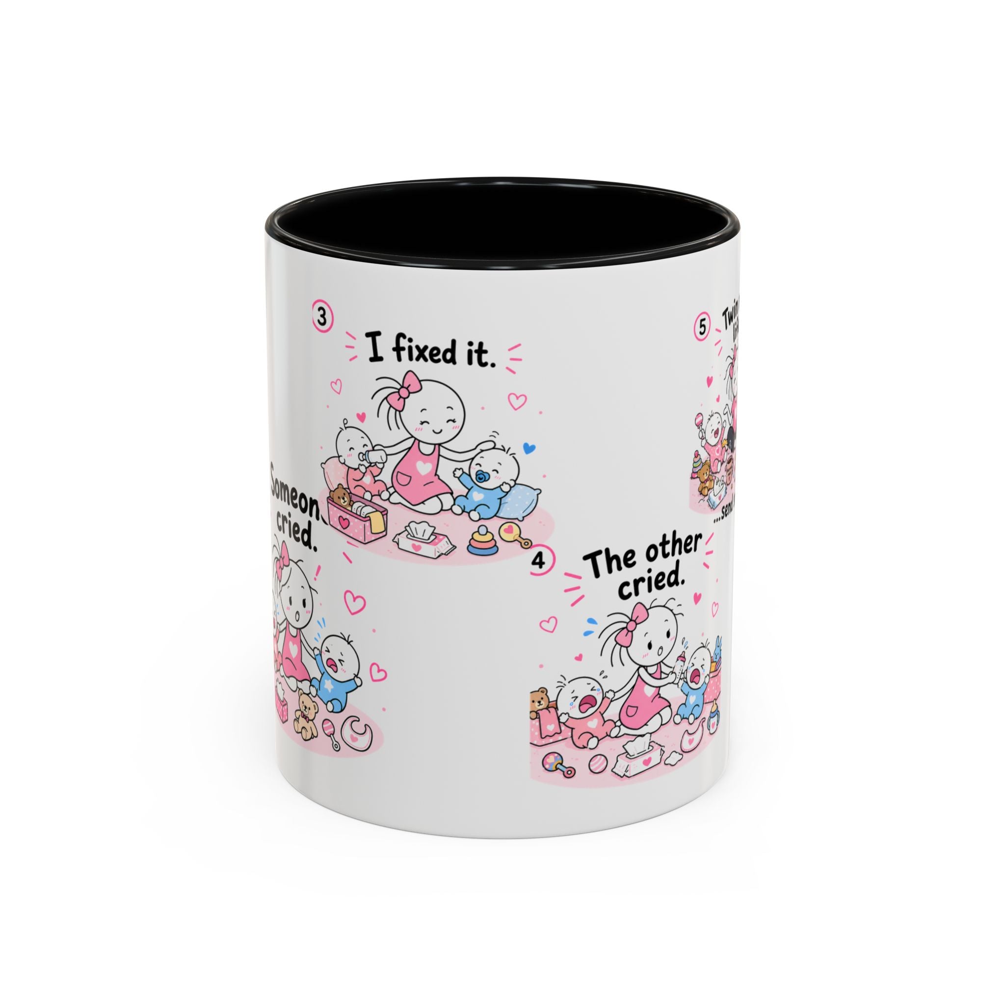 Twin Mom Life Mug Funny Twin Mom Gift Twin Mom Coffee Cup Mother of Twins Mug