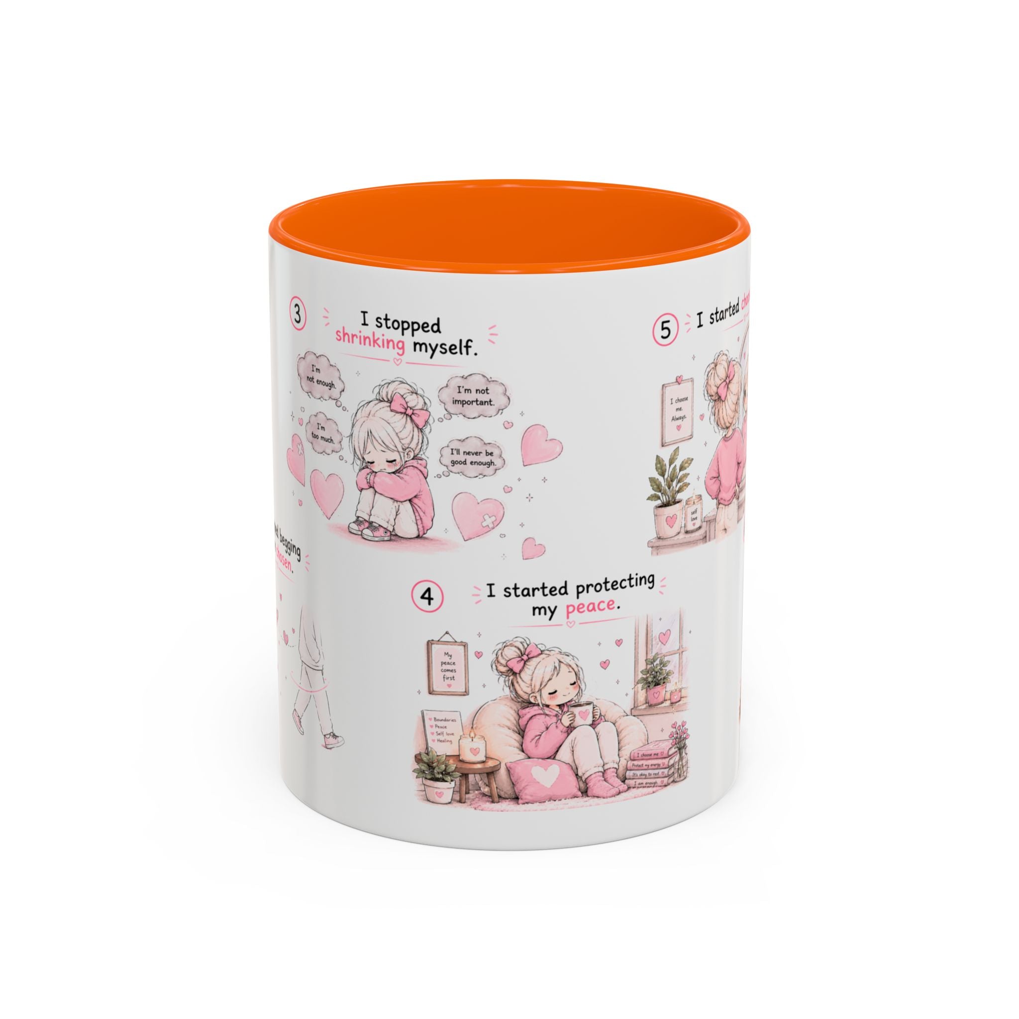 I Chose Myself Mug Self Love Healing Journey Gift for Women