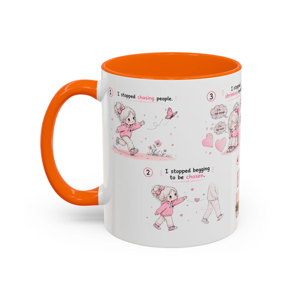 I Chose Myself Mug Self Love Healing Journey Gift for Women