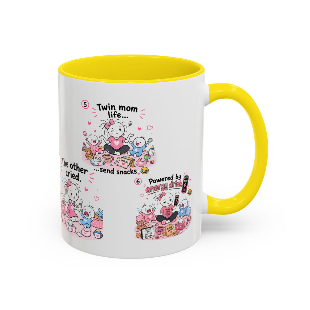 Twin Mom Life Mug Funny Twin Mom Gift Twin Mom Coffee Cup Mother of Twins Mug