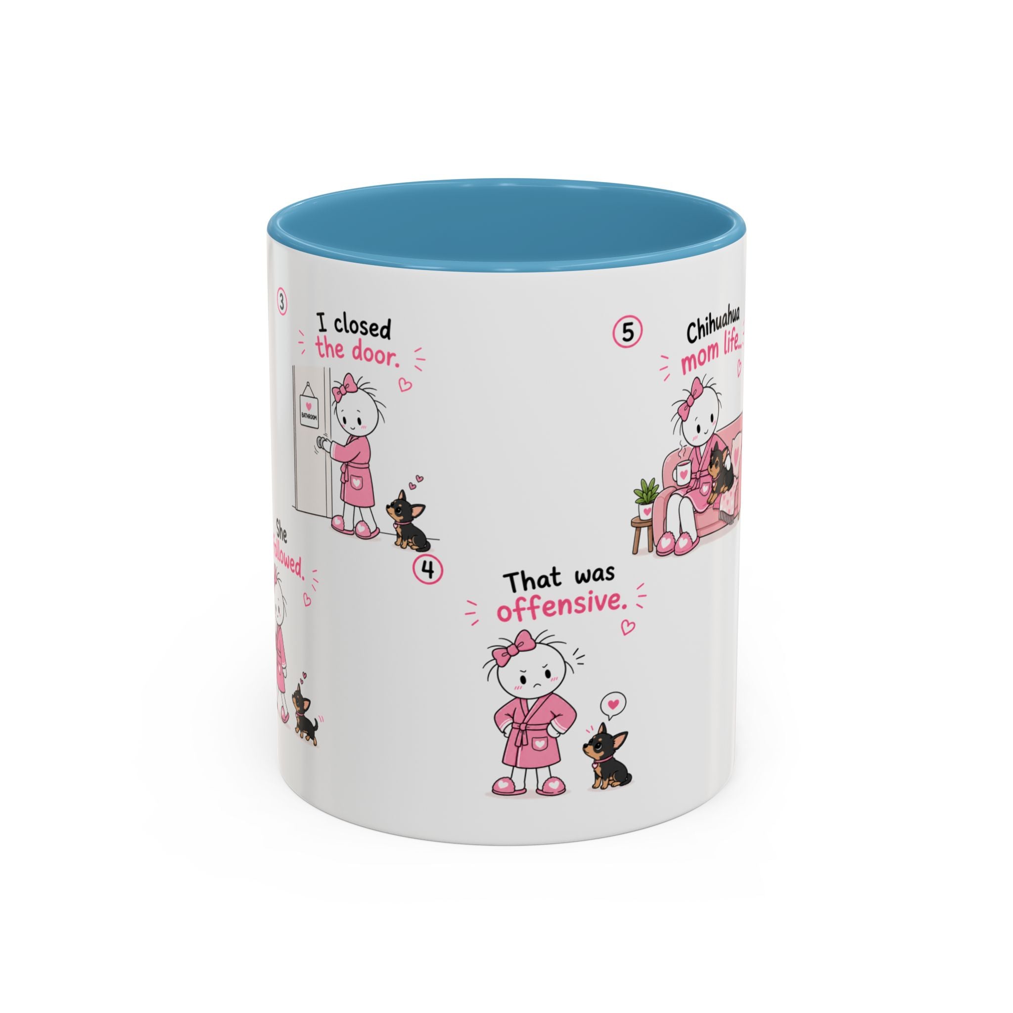 Chihuahua Mom Life Mug Funny Chihuahua Mom Gift Dog Mom Coffee Cup Chihuahua Lover Mug