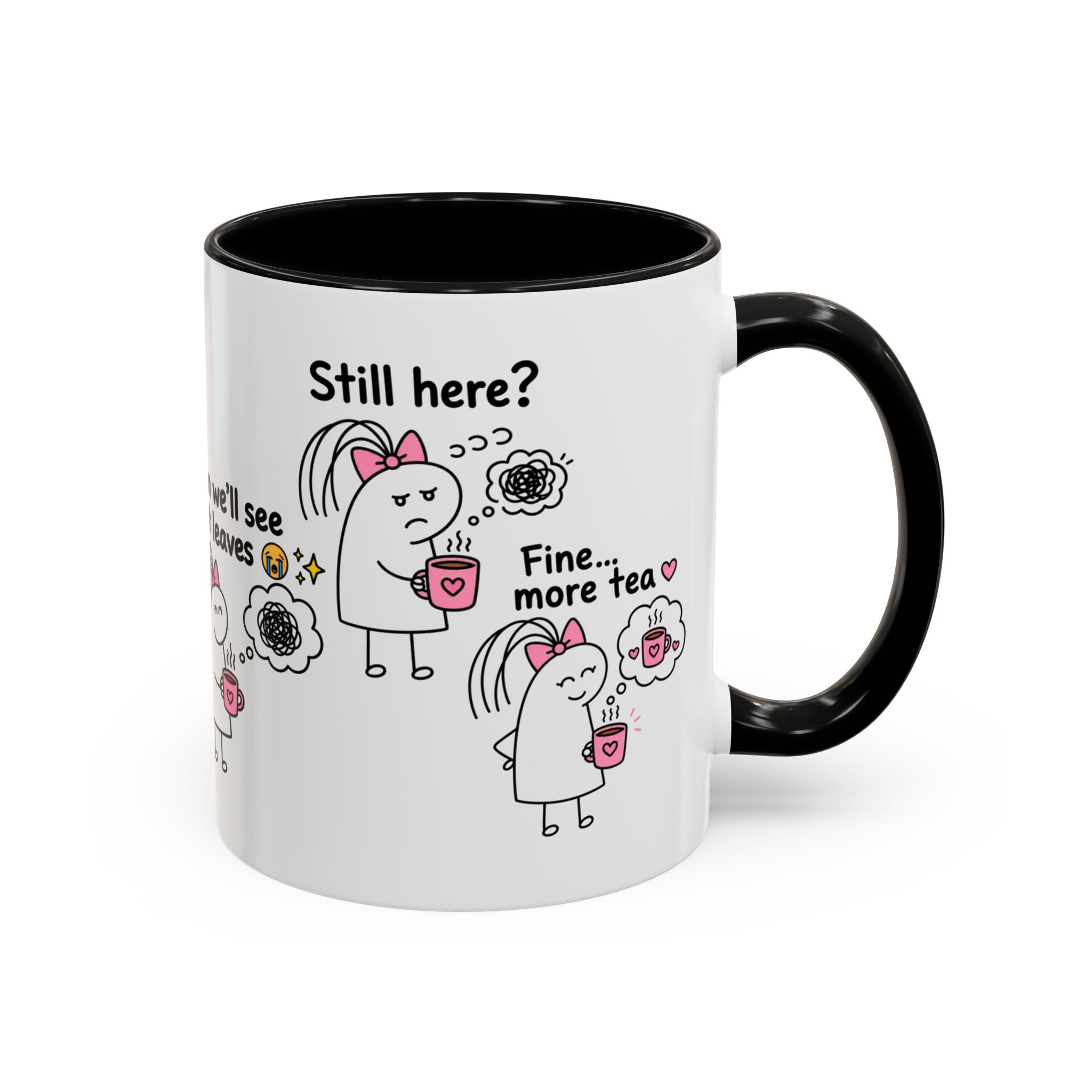 But First Tea | Funny Mental Health Cartoon