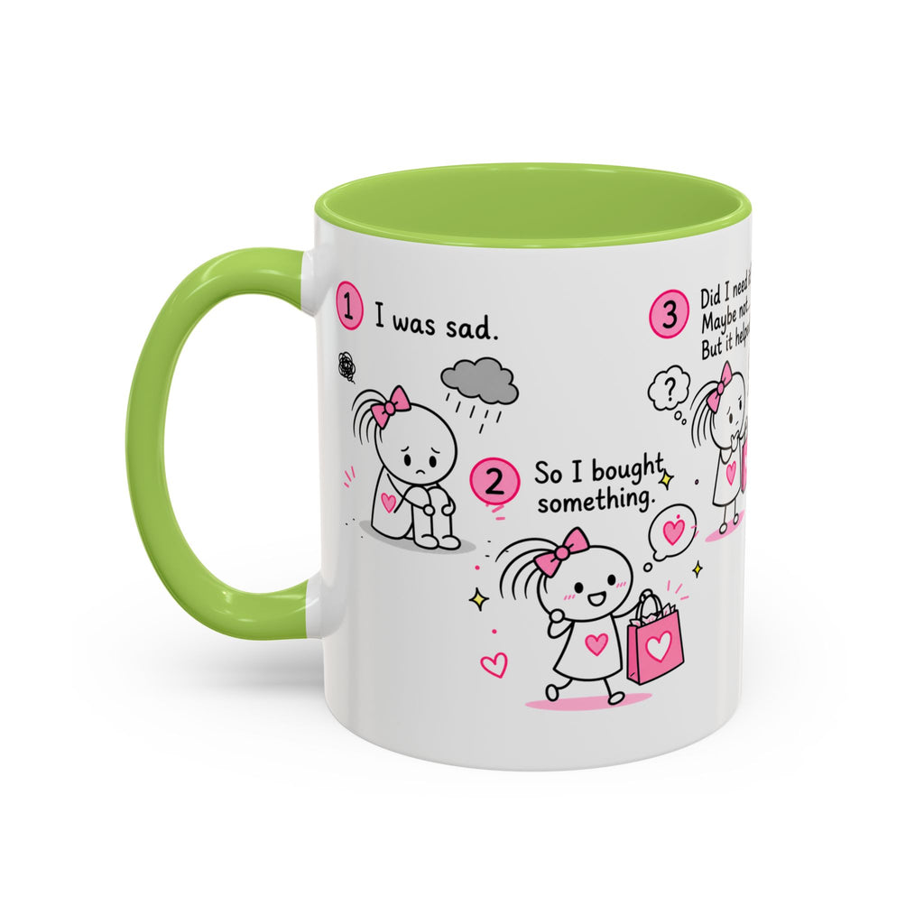 Retail Therapy Mug Funny Shopping Mug Online Shopping Gift Self Care Coffee Cup