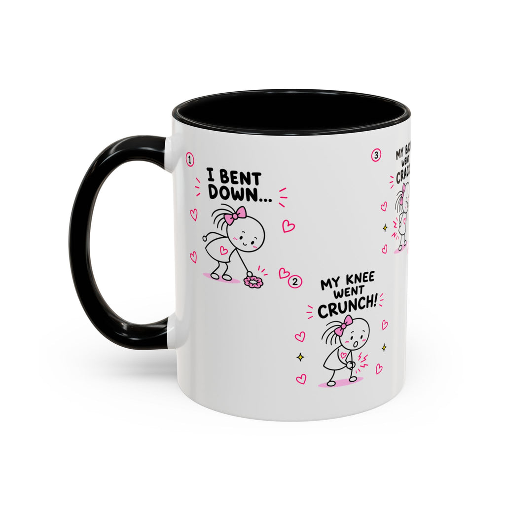 Crunchy Edition Cute Spine Puns Mug | Accent Coffee Mug