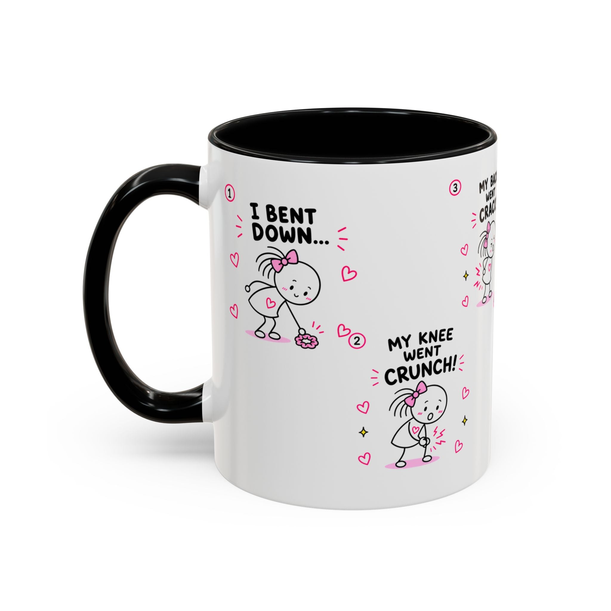 Crunchy Edition Cute Spine Puns Mug | Accent Coffee Mug