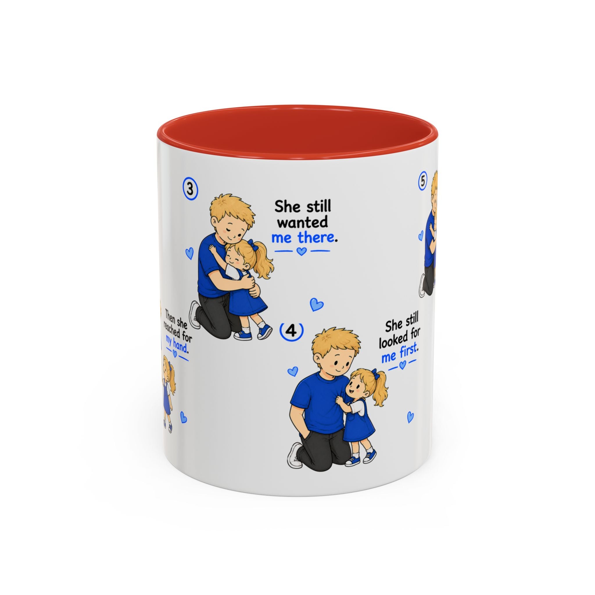 She Will Always Be My Little Girl Mug Girl Dad Gift Father Daughter Coffee Mug Dad Daughter Comic Story Mug Fathers Day Gift