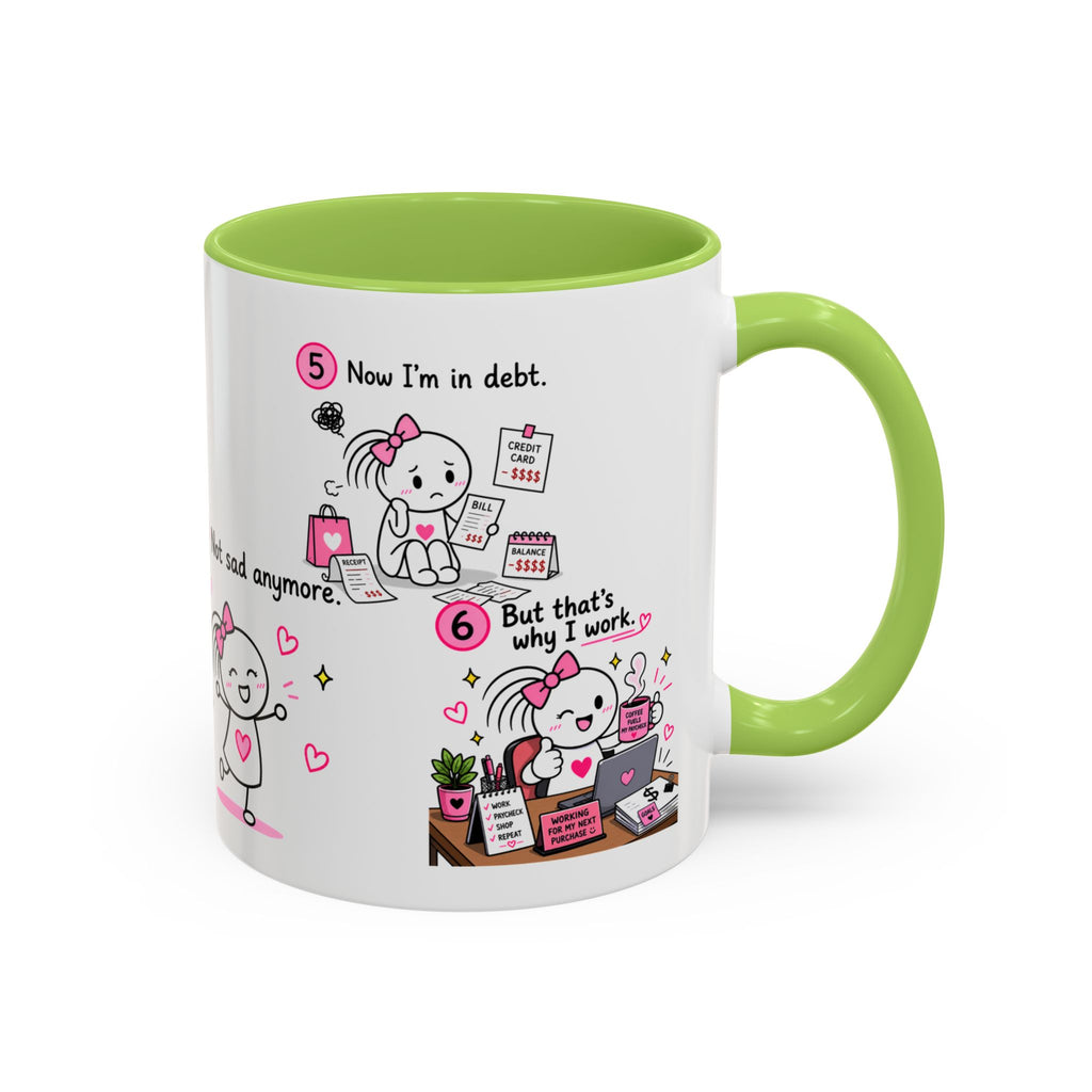 Retail Therapy Mug Funny Shopping Mug Online Shopping Gift Self Care Coffee Cup