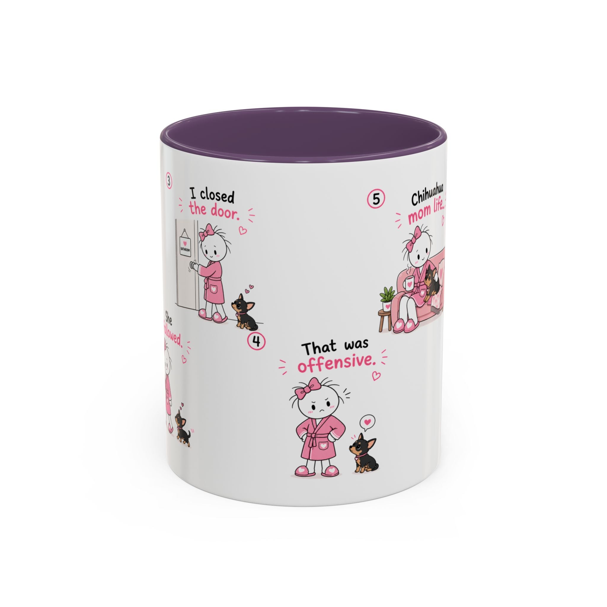 Chihuahua Mom Life Mug Funny Chihuahua Mom Gift Dog Mom Coffee Cup Chihuahua Lover Mug