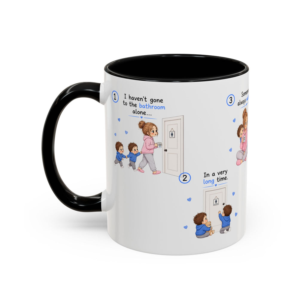 Twin Mom Coffee Mug Someone Is Always Cuddling Gift for Moms of Twins