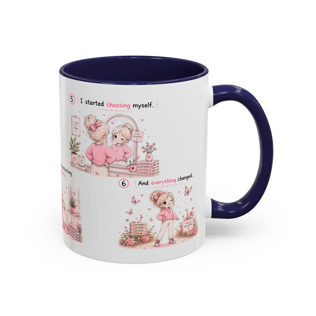 I Chose Myself Mug Self Love Healing Journey Gift for Women